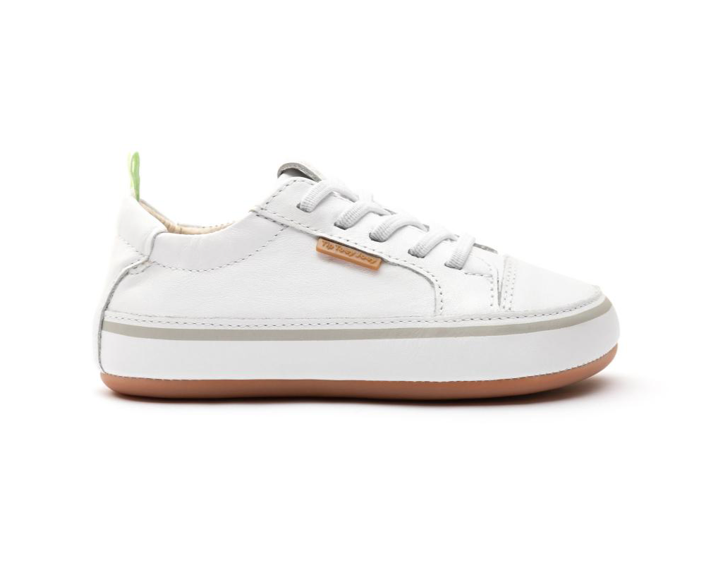 Calzado Bebé Barefoot Tip Toey Joey Funky Blanco