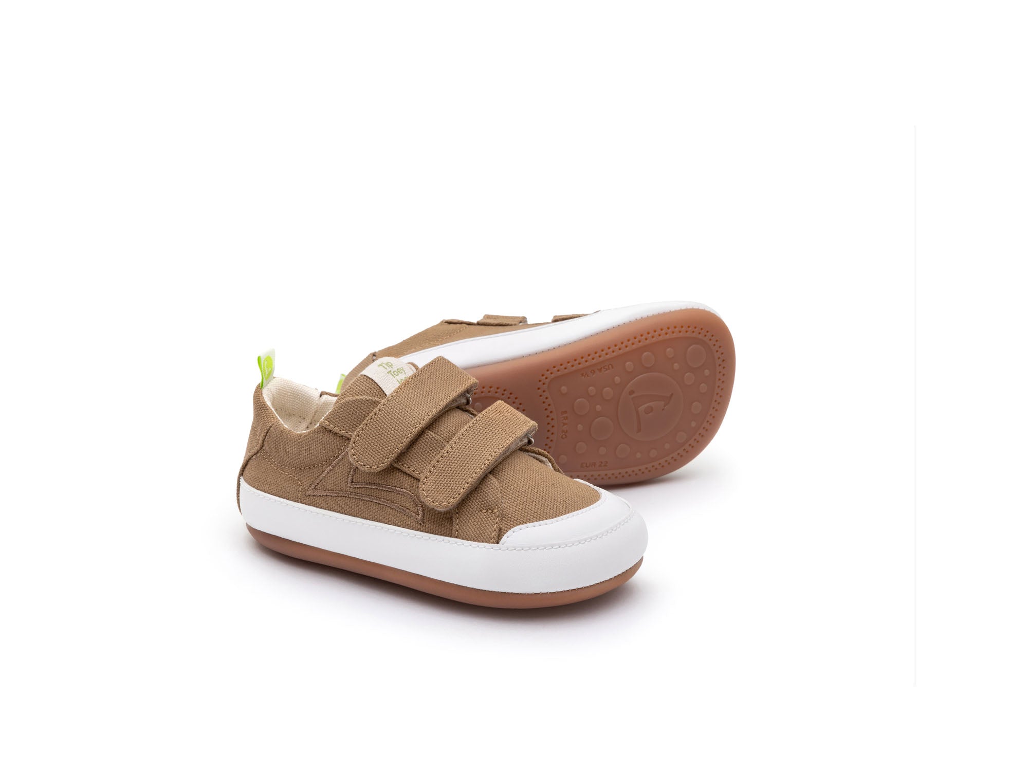 Calzado Bebé Barefoot Tip Toey Joey Bossy Green Marrón