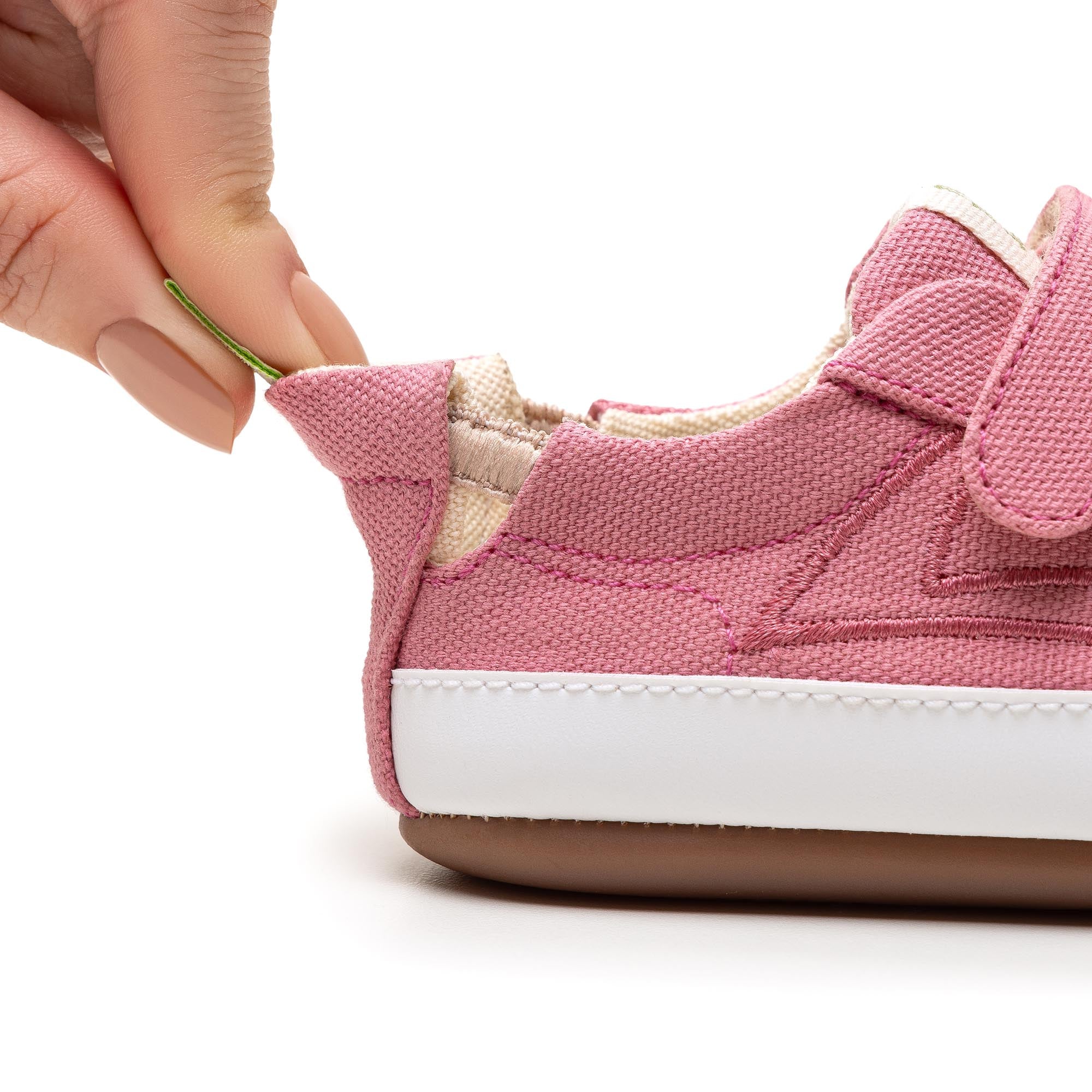 Calzado Bebé Barefoot Tip Toey Joey Bossy Vegano Rosado