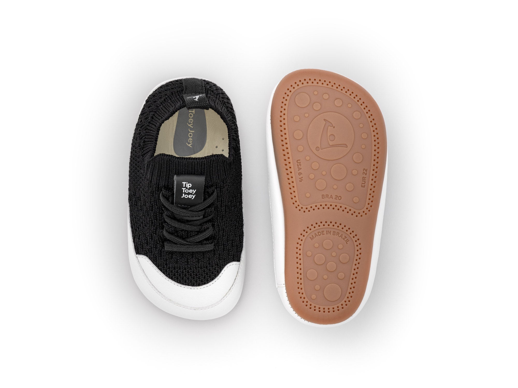 Calzado Bebé Barefoot Tip Toey Joey Easy Negro