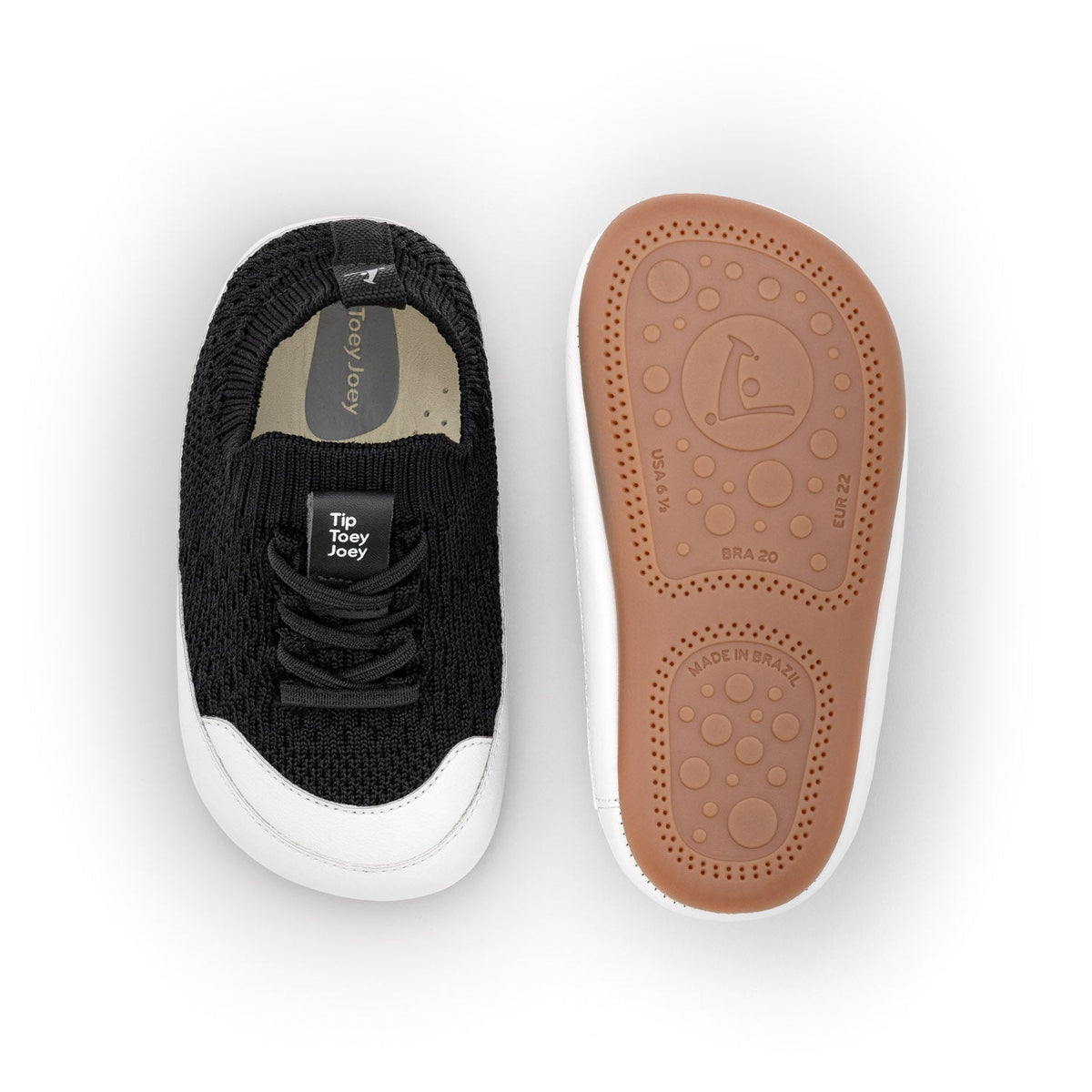 Calzado Bebe Barefoot Tip Toey Joey Easy Negro