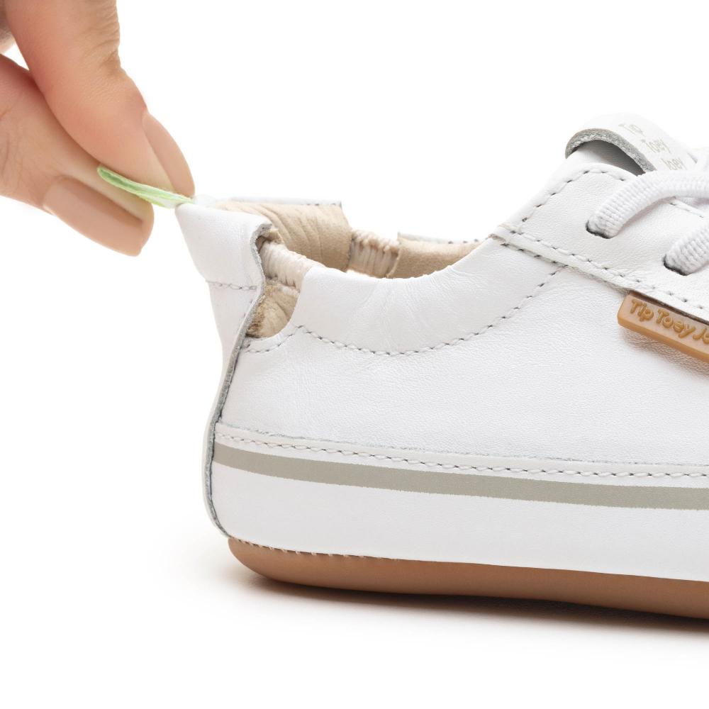 Calzado Bebé Barefoot Tip Toey Joey Funky Blanco