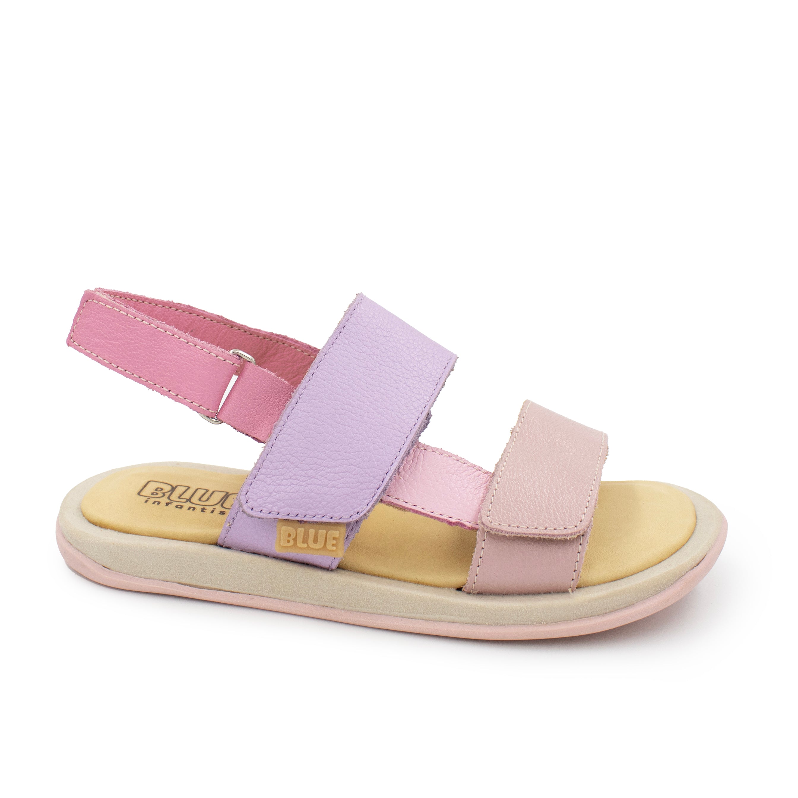 Sandalia Blue Infantis Paty Rosada/Lila