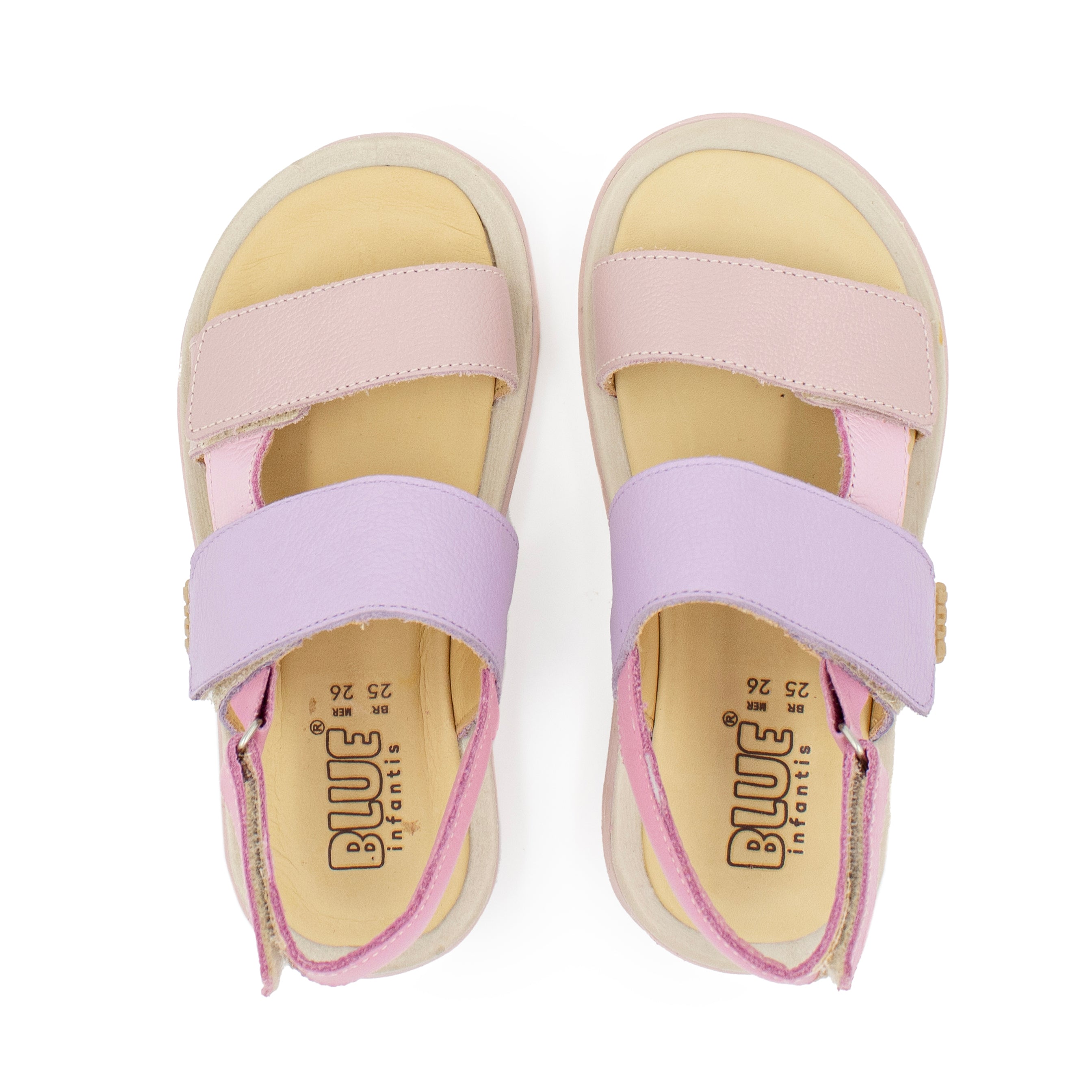 Sandalia Blue Infantis Paty Rosada/Lila