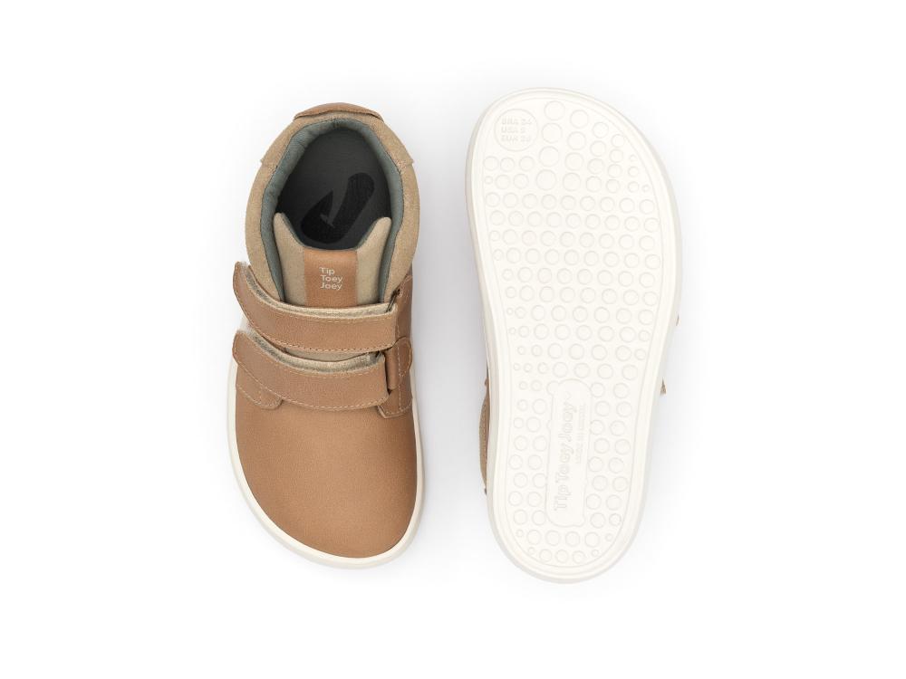 Bota Infantil Barefoot Tip Toey Joey Cascade Marrón
