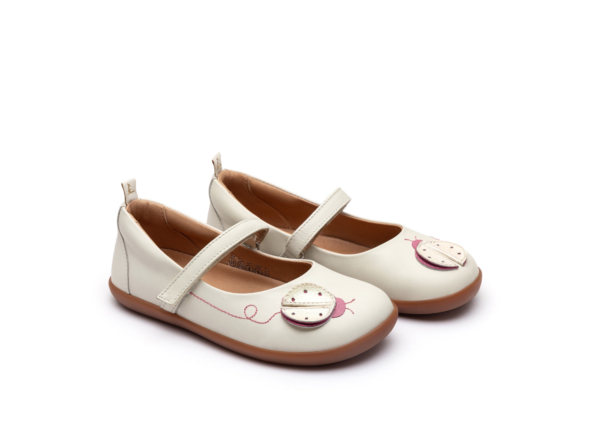 Chatita Infantil Barefoot Tip Toey Joey Ladybug