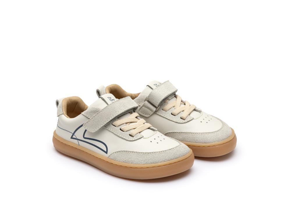 Calzado Infantil Barefoot Tip Toey Joey Outline Crema