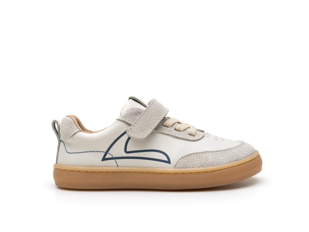 Calzado Infantil Barefoot Tip Toey Joey Outline Crema