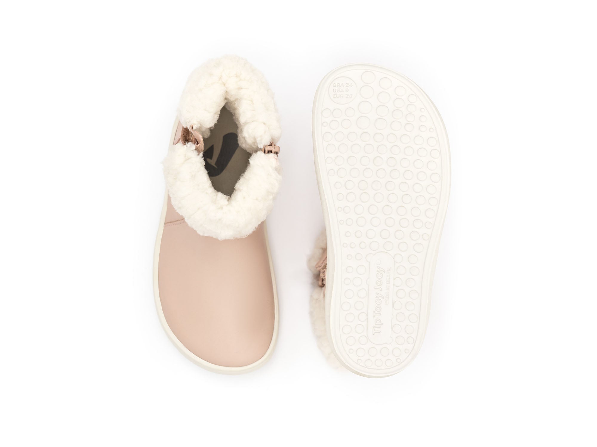 Bota Infantil Barefoot Tip Toey Joey Dobby Rosada