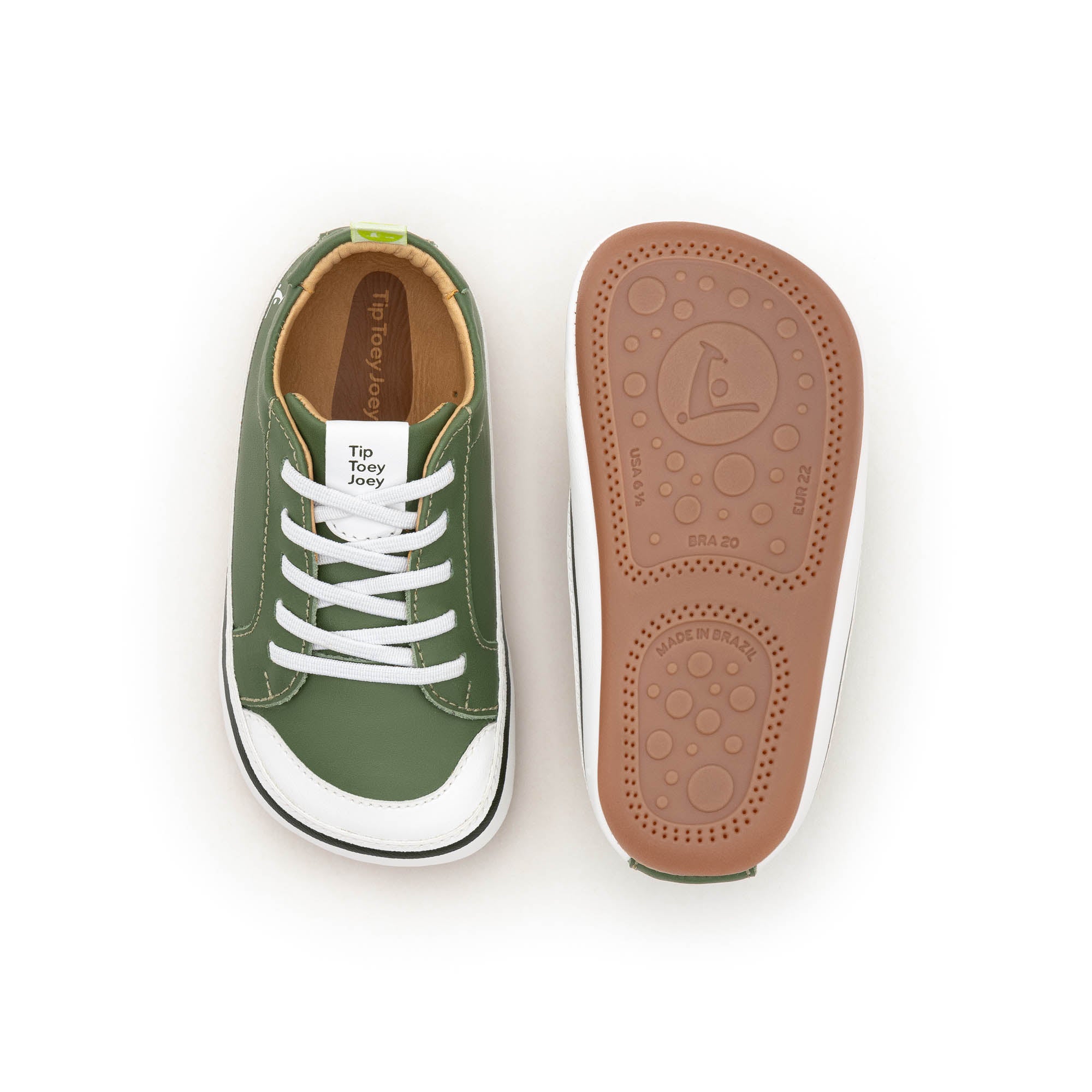 Calzado Barefoot Bebé Tip Toey Joey Funky Verde 3