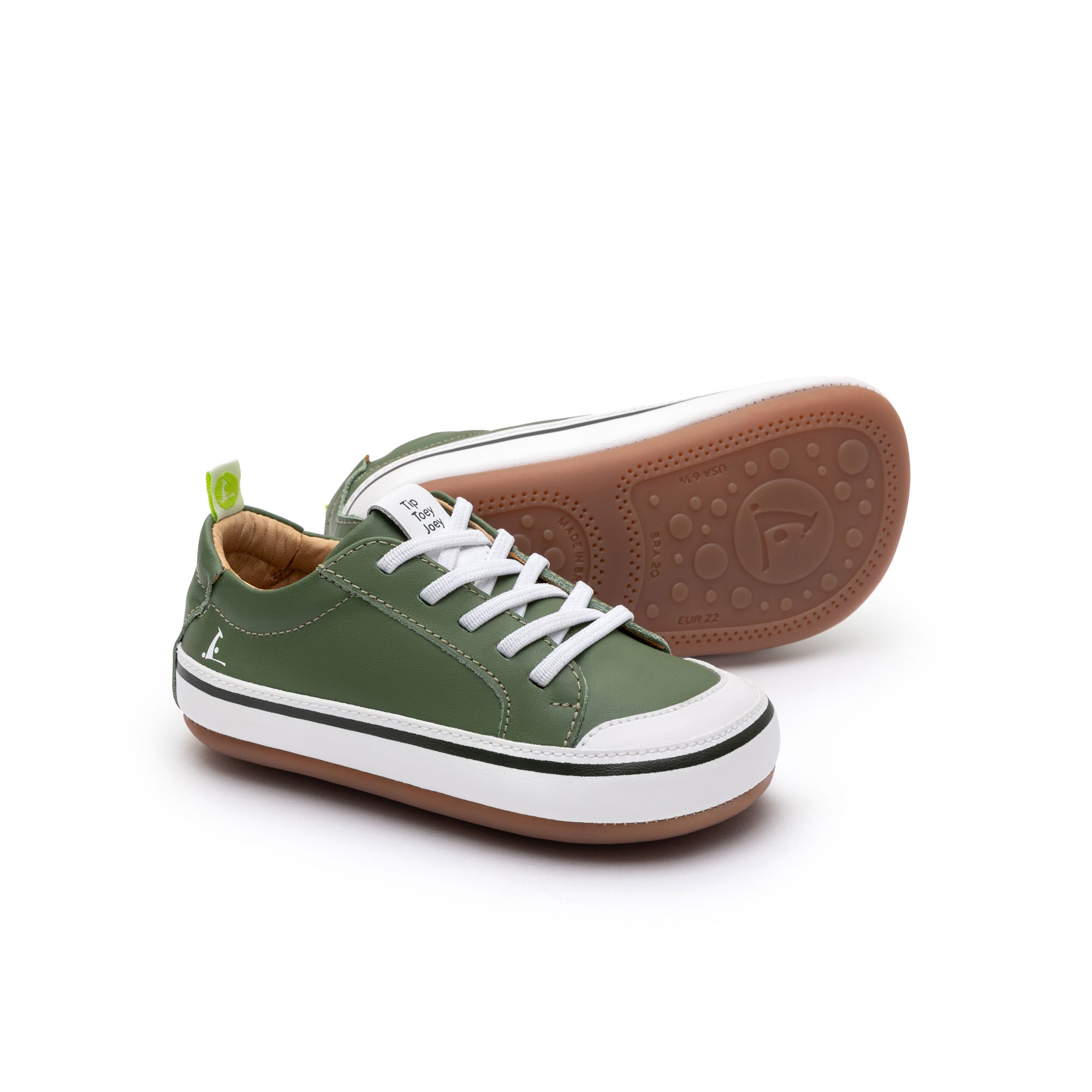 Calzado Barefoot Bebé Tip Toey Joey Funky Verde