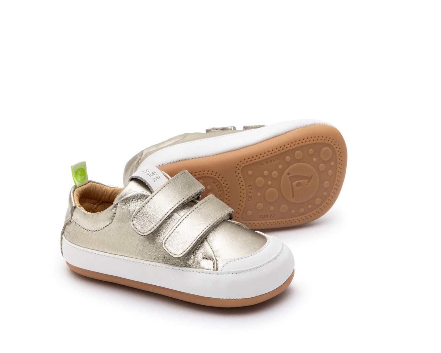 Calzado Bebé Barefoot Tip Toey Joey Bossy Dorado