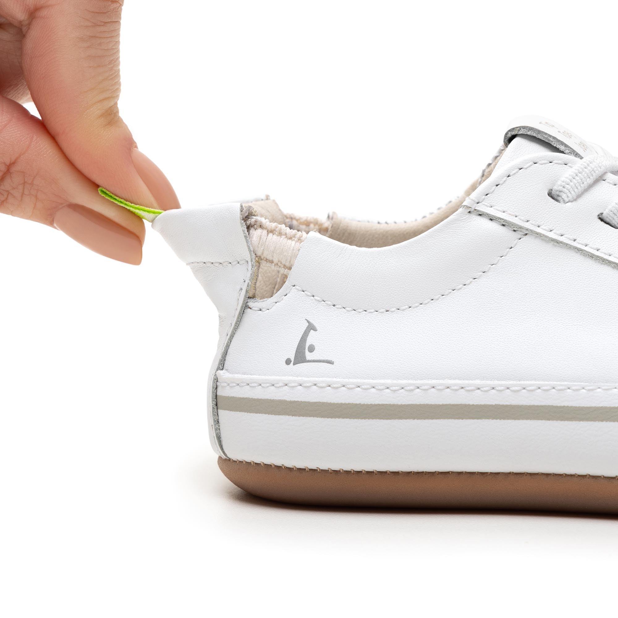 Calzado Bebé Barefoot Tip Toey Joey Funky Blanco 4