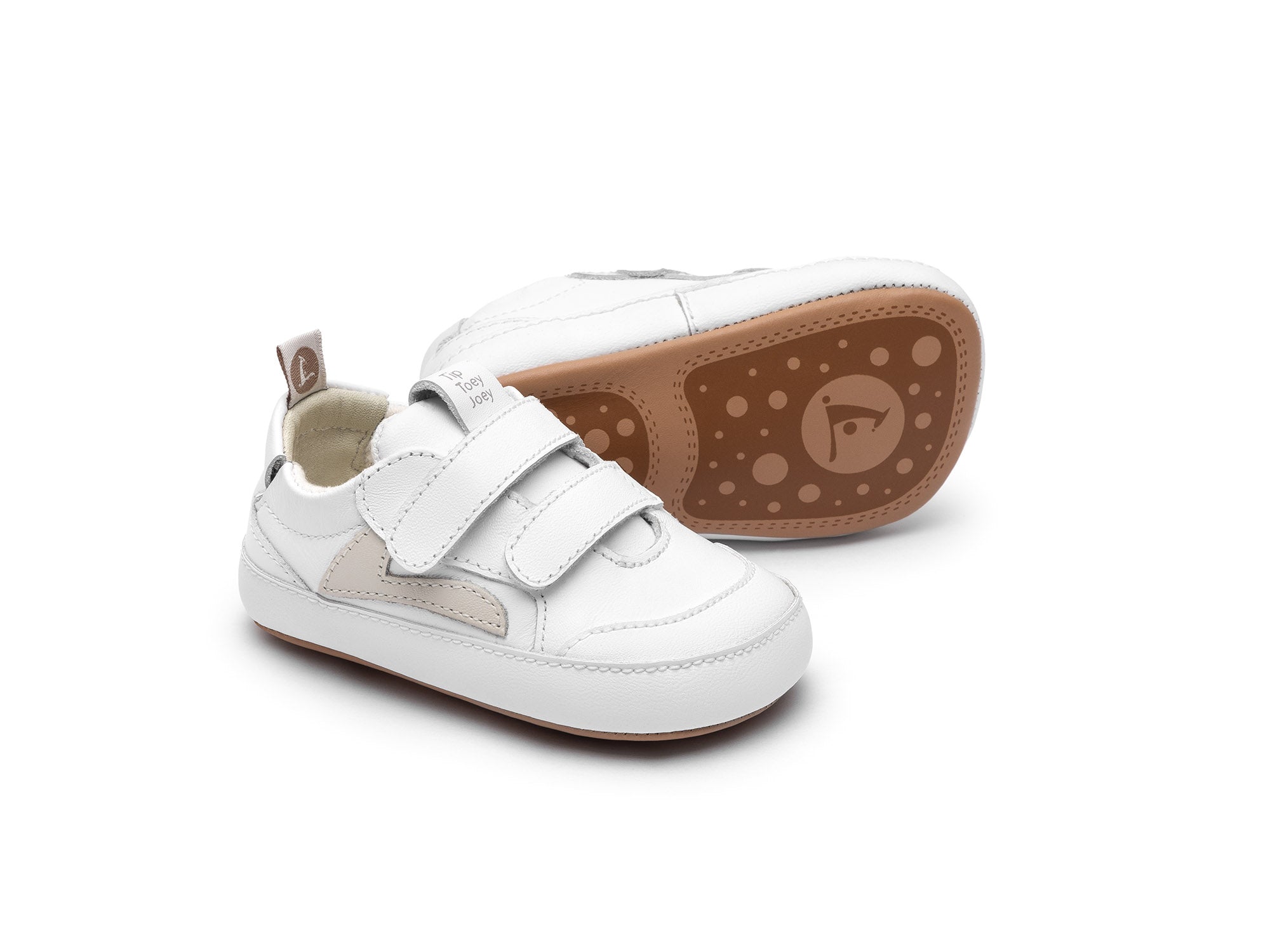 Calzado Bebe Barefoot Tip Toey Joey Landy Blanco