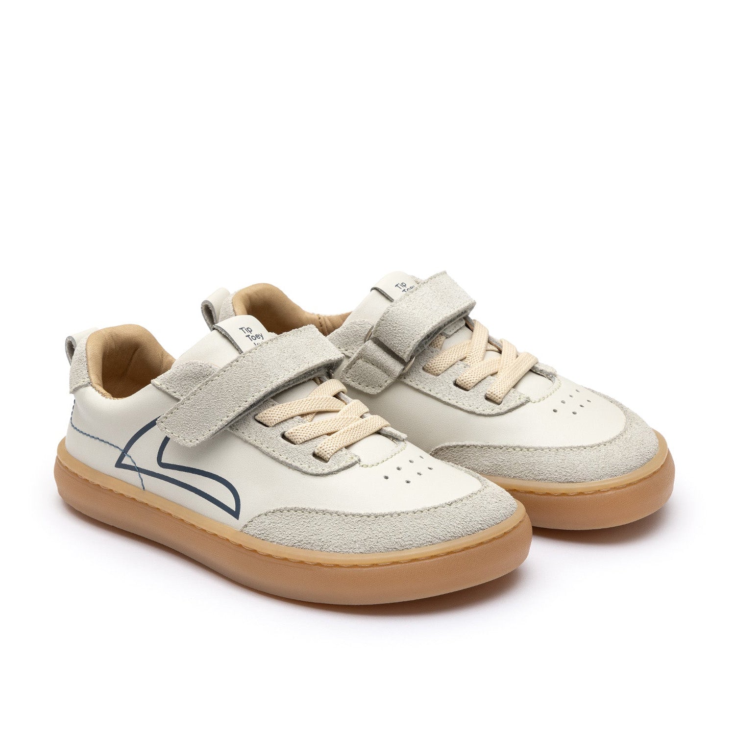 Calzado Infantil Barefoot Tip Toey Joey Outline Tapioca 6