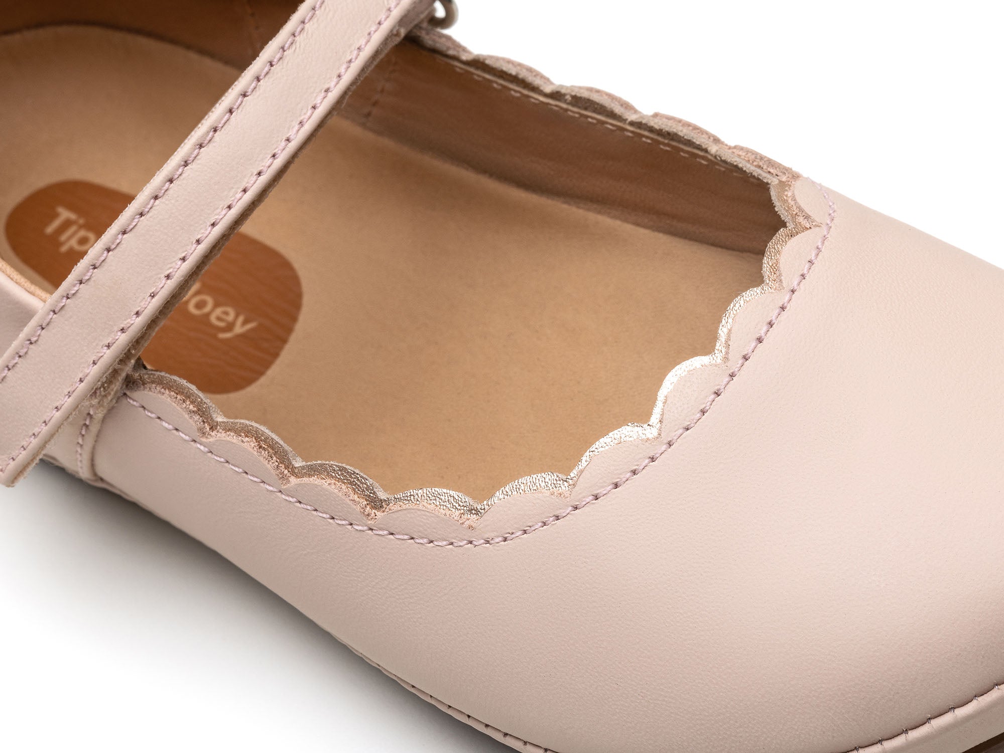 Chatita Infantil Barefoot Tip Toey Joey Misty Rosada 4