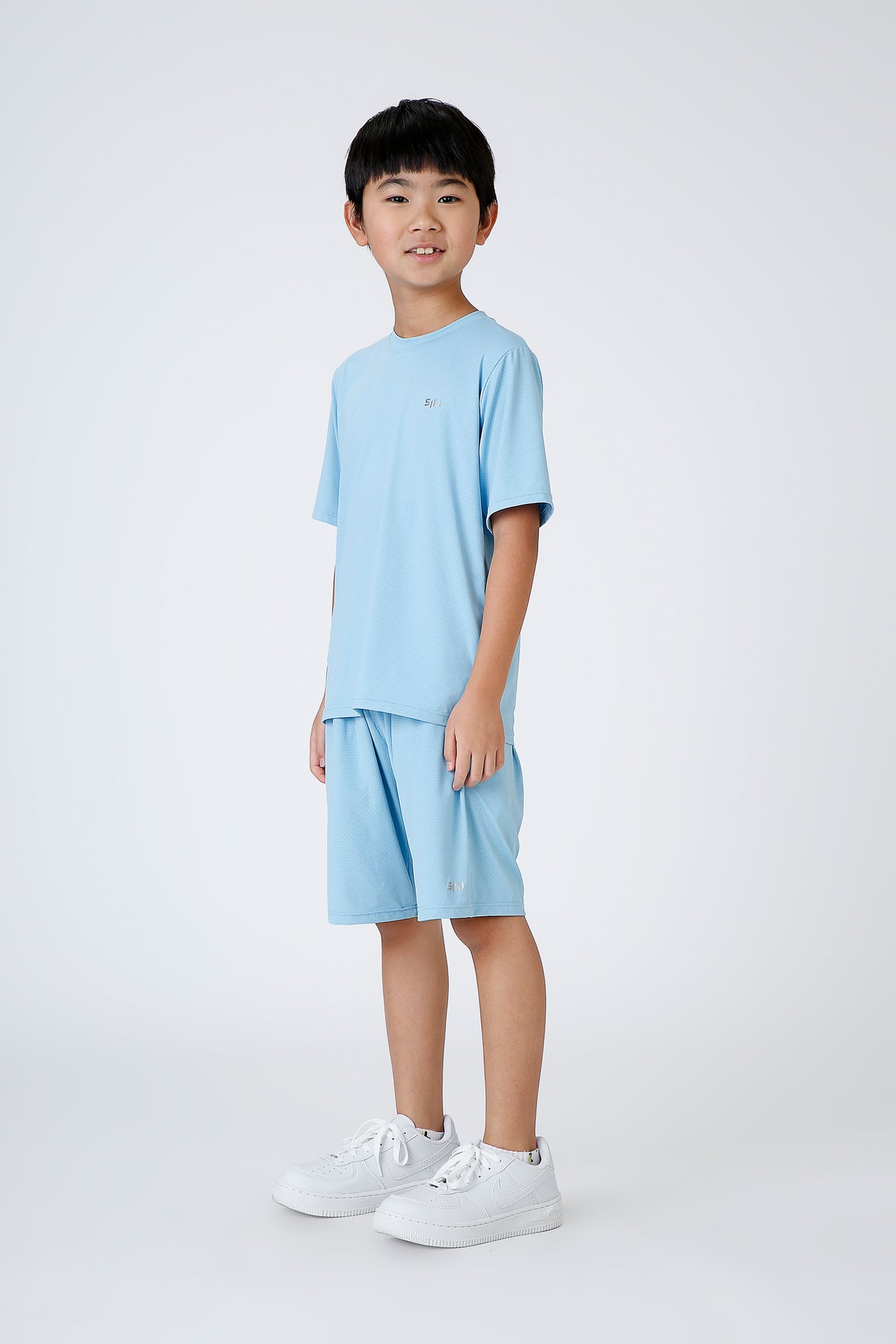 Remera Deportiva Siri Kids Vitor New Trip Azul Claro