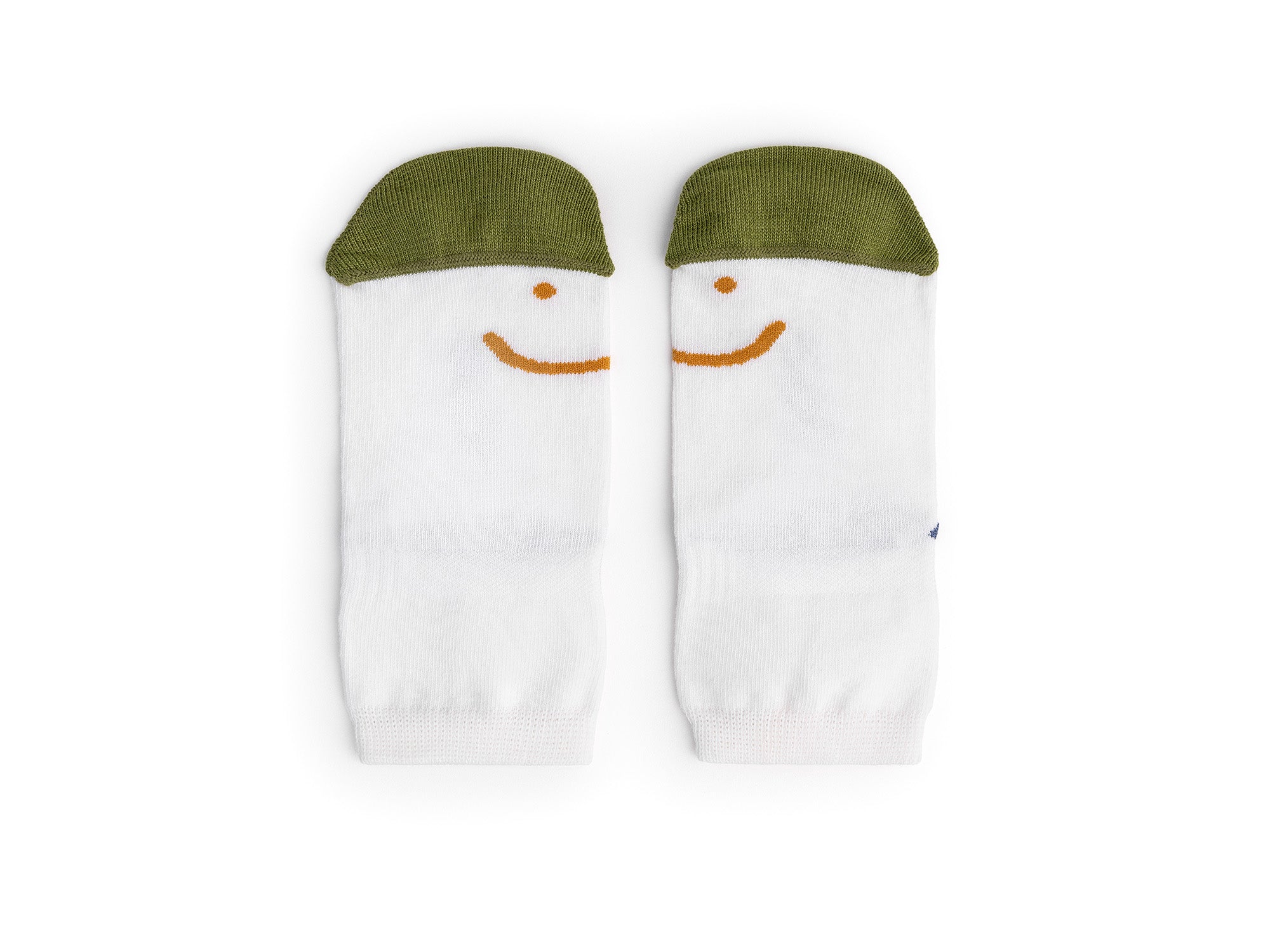 Kit 3 Pares de Medias Barefoot Tip Toey Joey Smile Verde/Azul/Amarillo 3