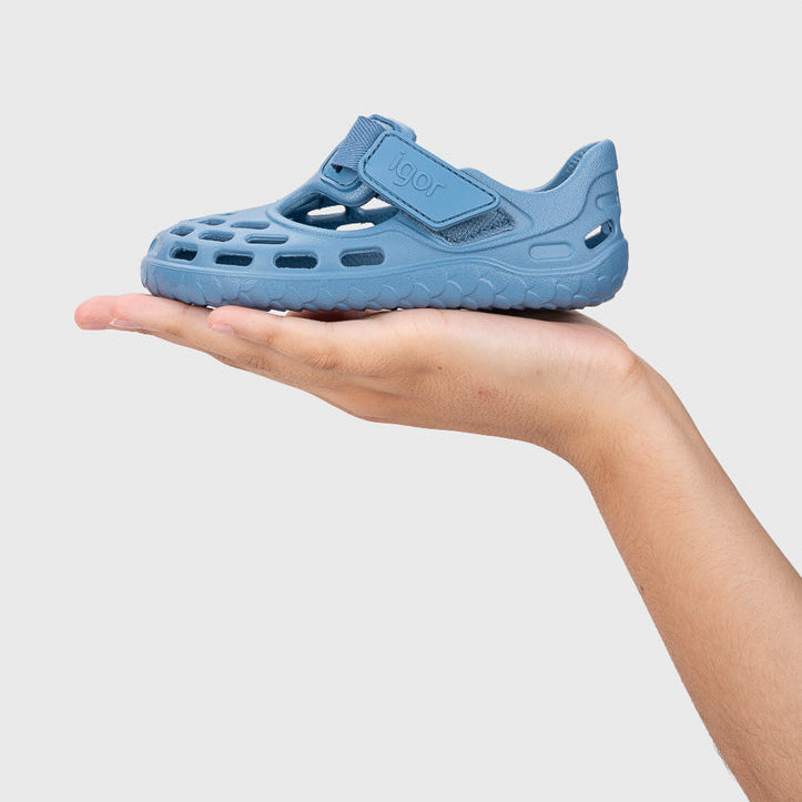 Sandalia Barefoot Igor Tijuca Azul