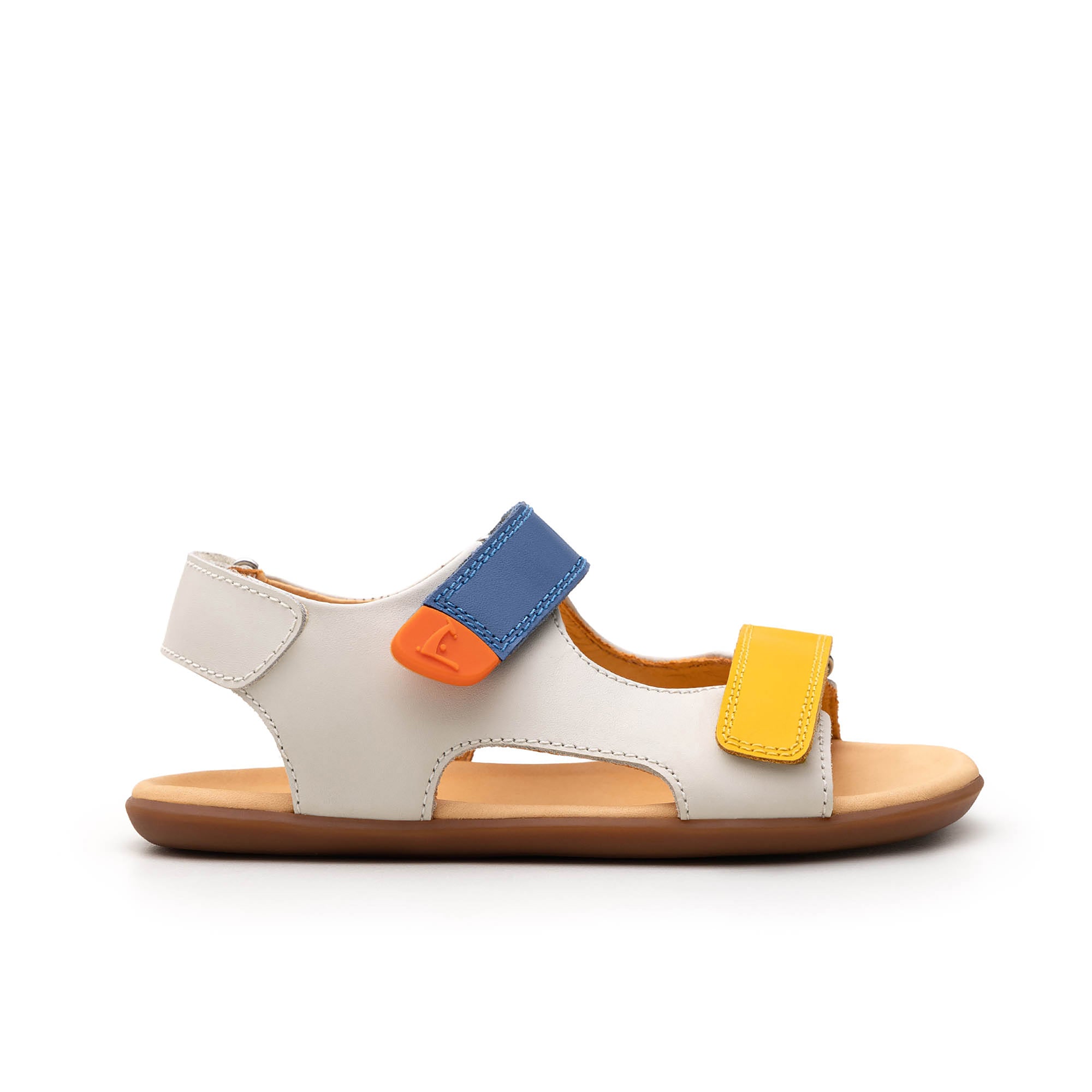 Sandalia Infantil Barefoot Tip Toey Joey Explorer Crema Colors