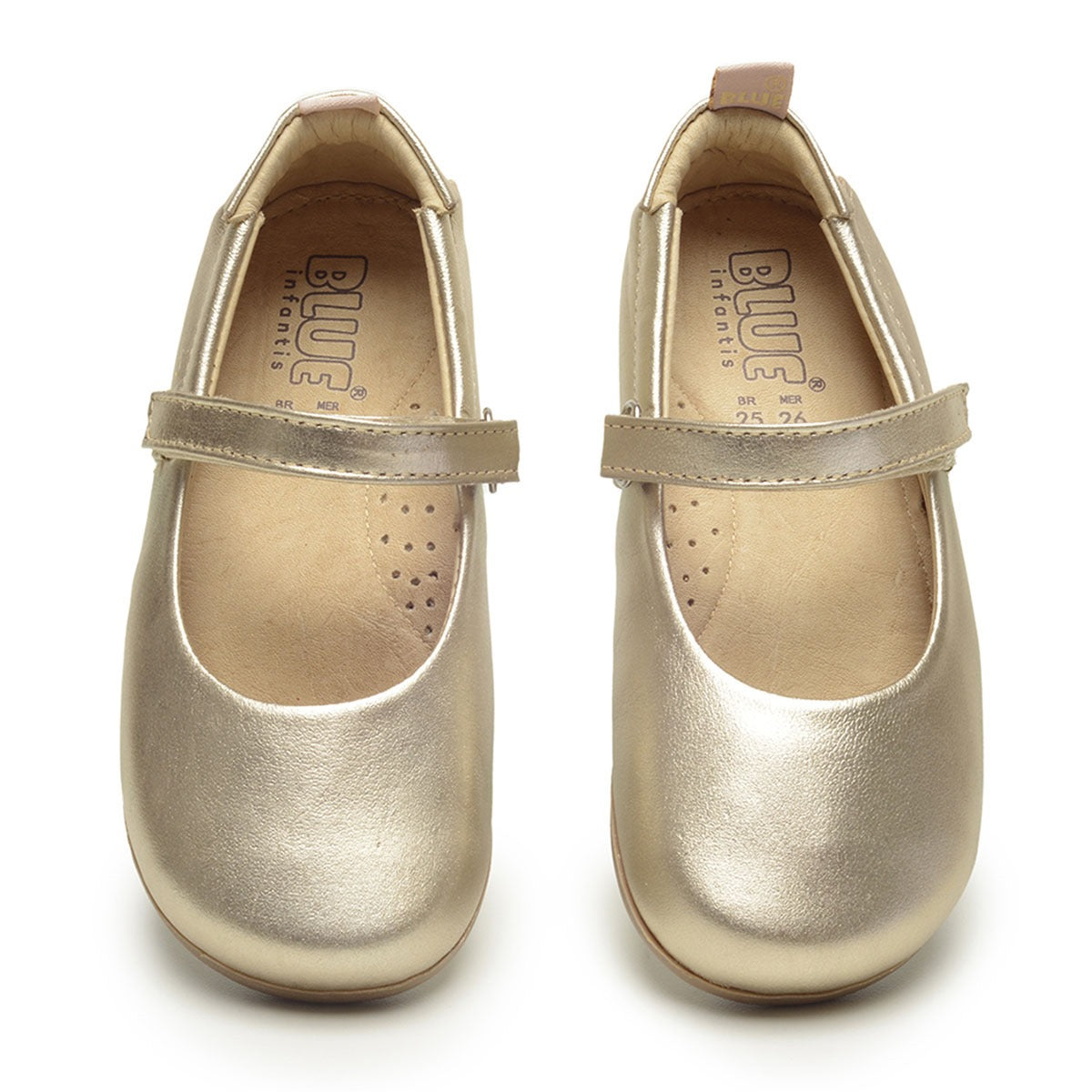 Chatita Blue Infantis Clara Dorada