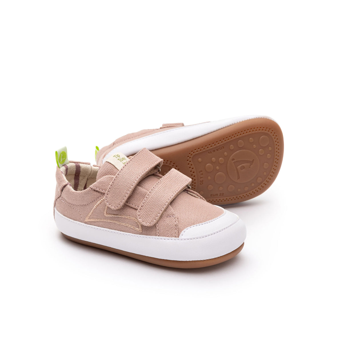 Calzado Bebé Barefoot Tip Toey Joey Bossy Green Rosa
