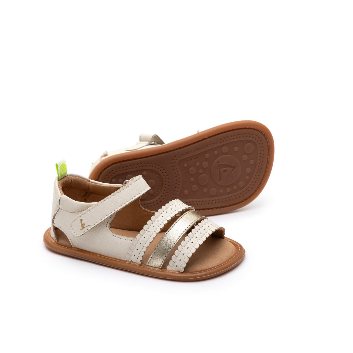 Sandalia Bebé Barefoot Tip Toey Joey Coil Beige