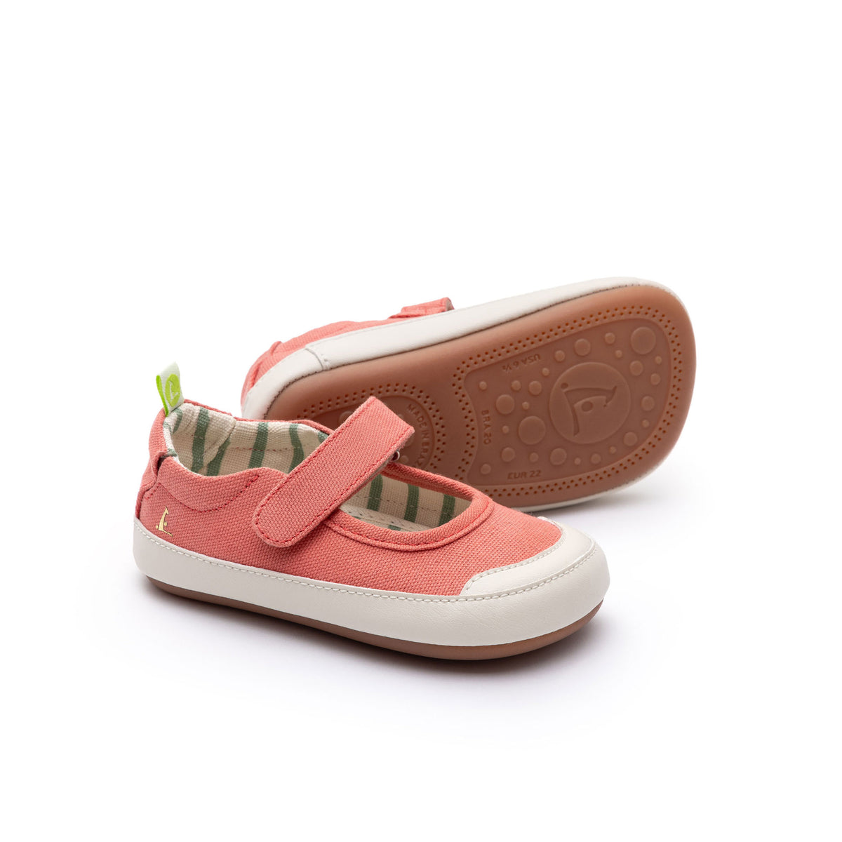 Chatita Bebe Barefoot Tip Toey Joey Gaia Rosa Intenso