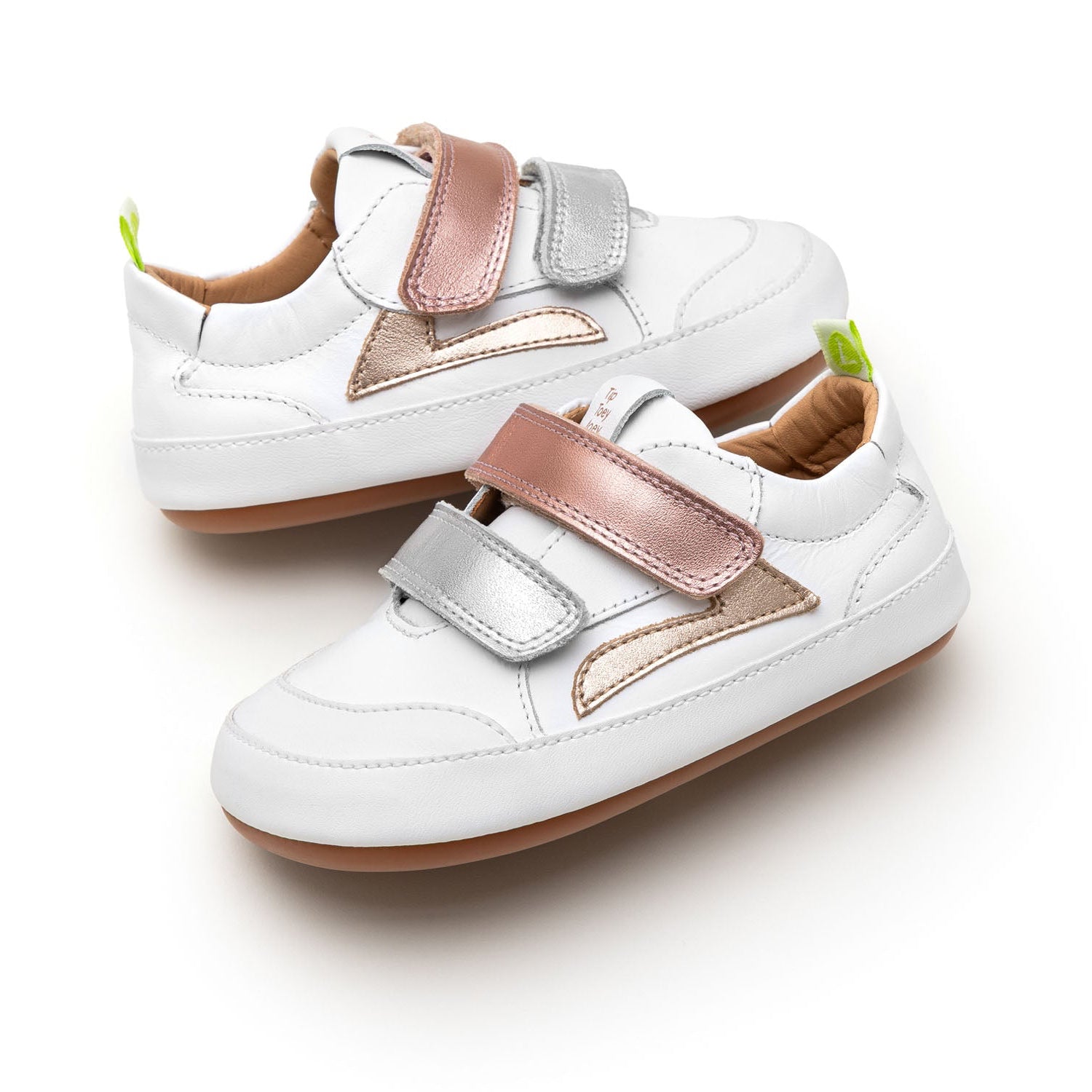 Calzado Bebé Barefoot Tip Toey Joey Landy Mix Metalizado