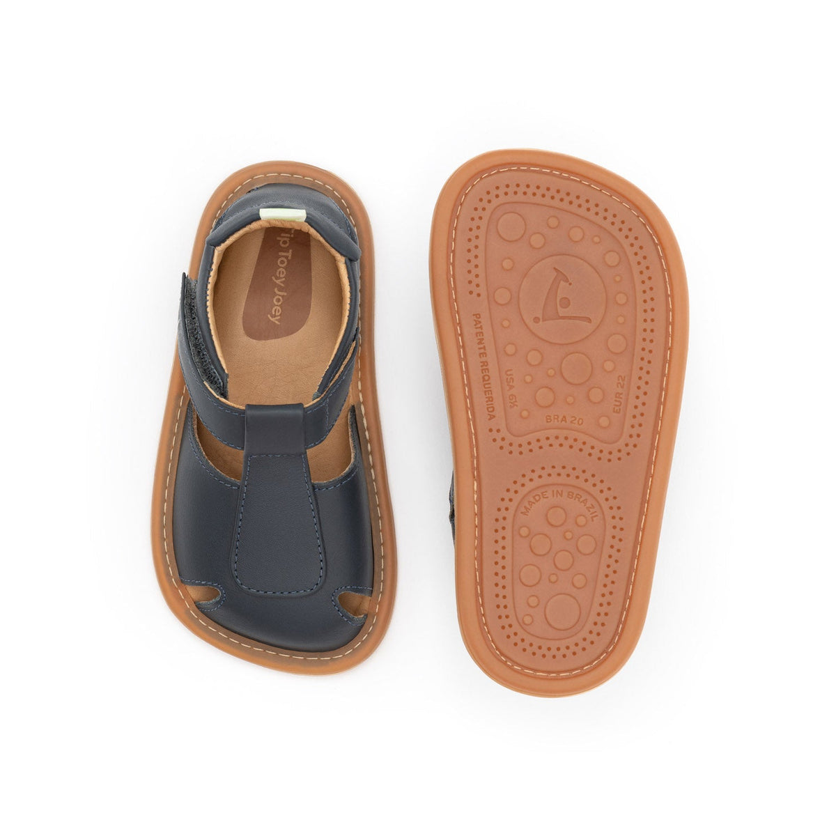 Bebe Barefoot Tip Toey Joey Parky Navy