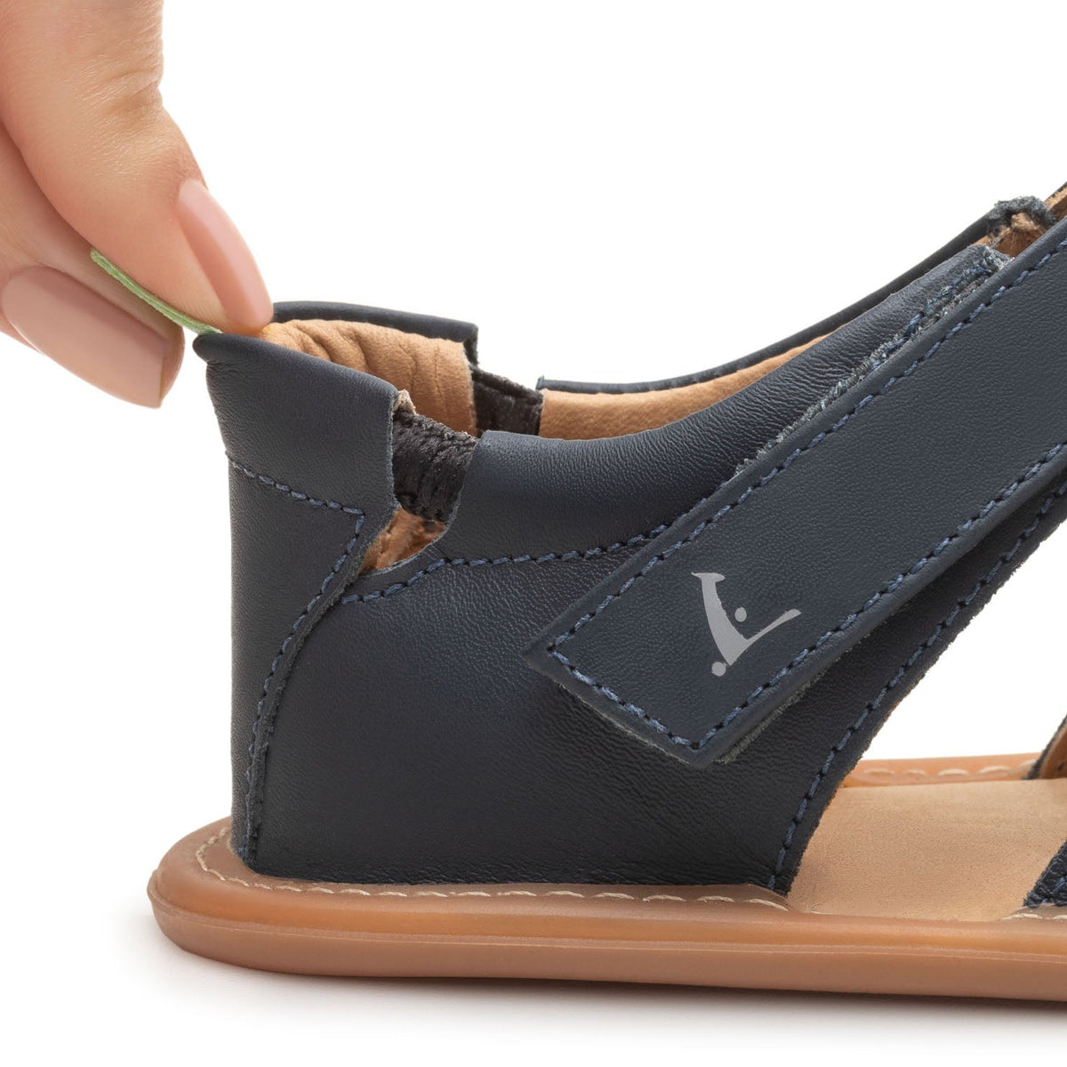 Bebe Barefoot Tip Toey Joey Parky Navy