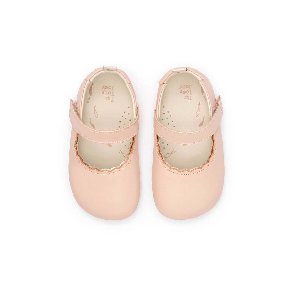 Chatita Bebé Barefoot Tip Toey Joey  Roundy Rosa