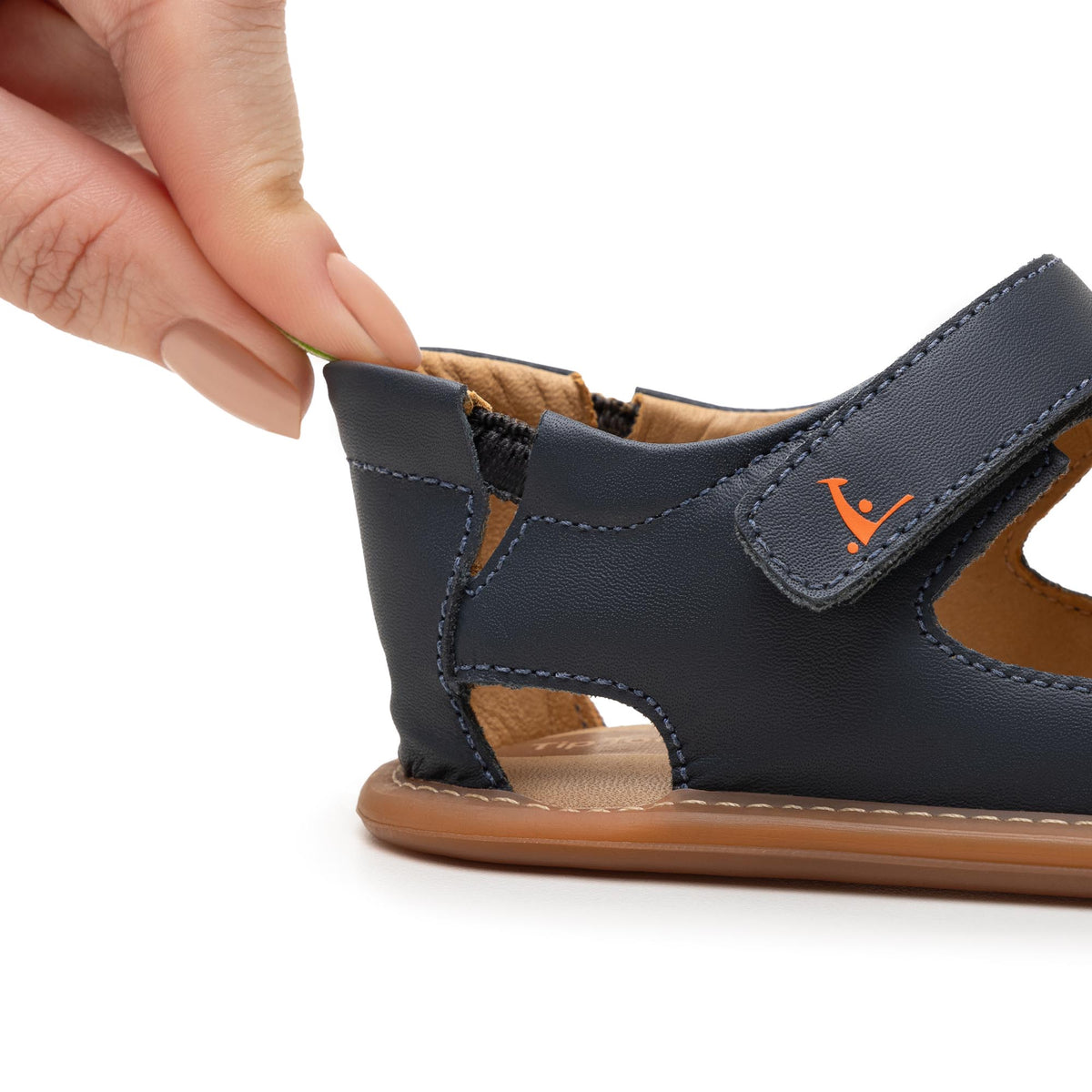 Sandalia Bebé Barefoot Tip Toey Joey Sleeky Navy