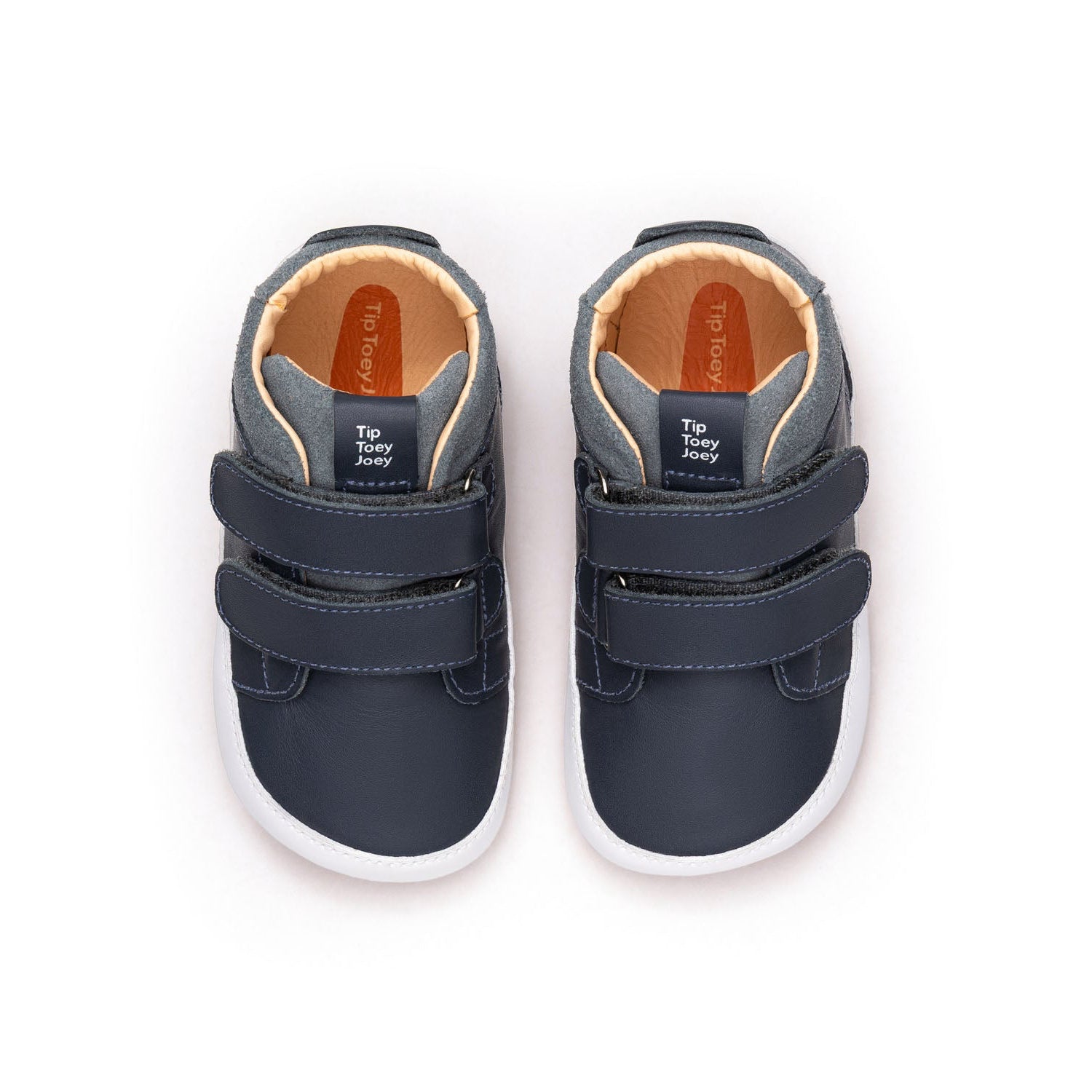 Bota Bebe Barefoot Tip Toey Joey Marino Gamuza 2