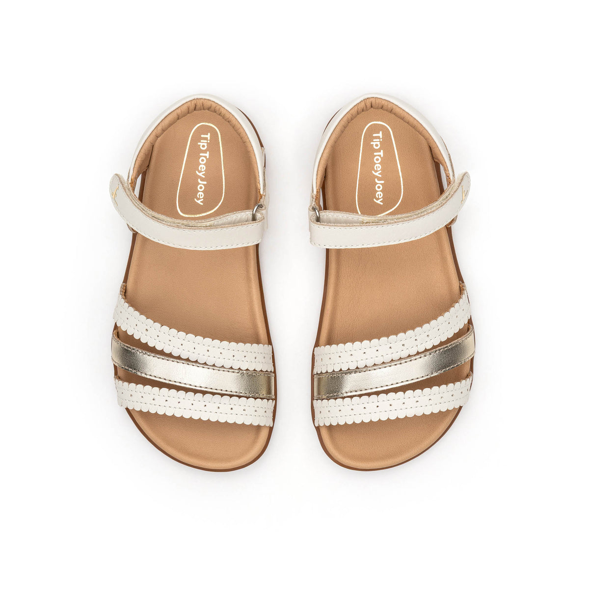 Sandalia Infantil Barefoot Tip Toey Joey Coil Beige