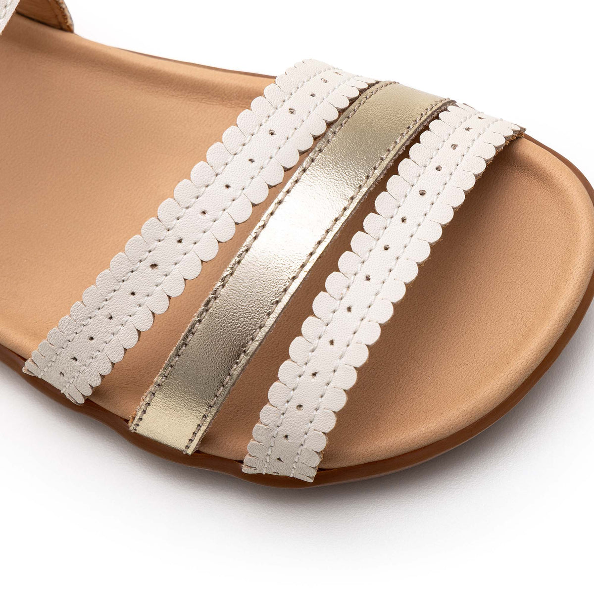 Sandalia Infantil Barefoot Tip Toey Joey Coil Beige