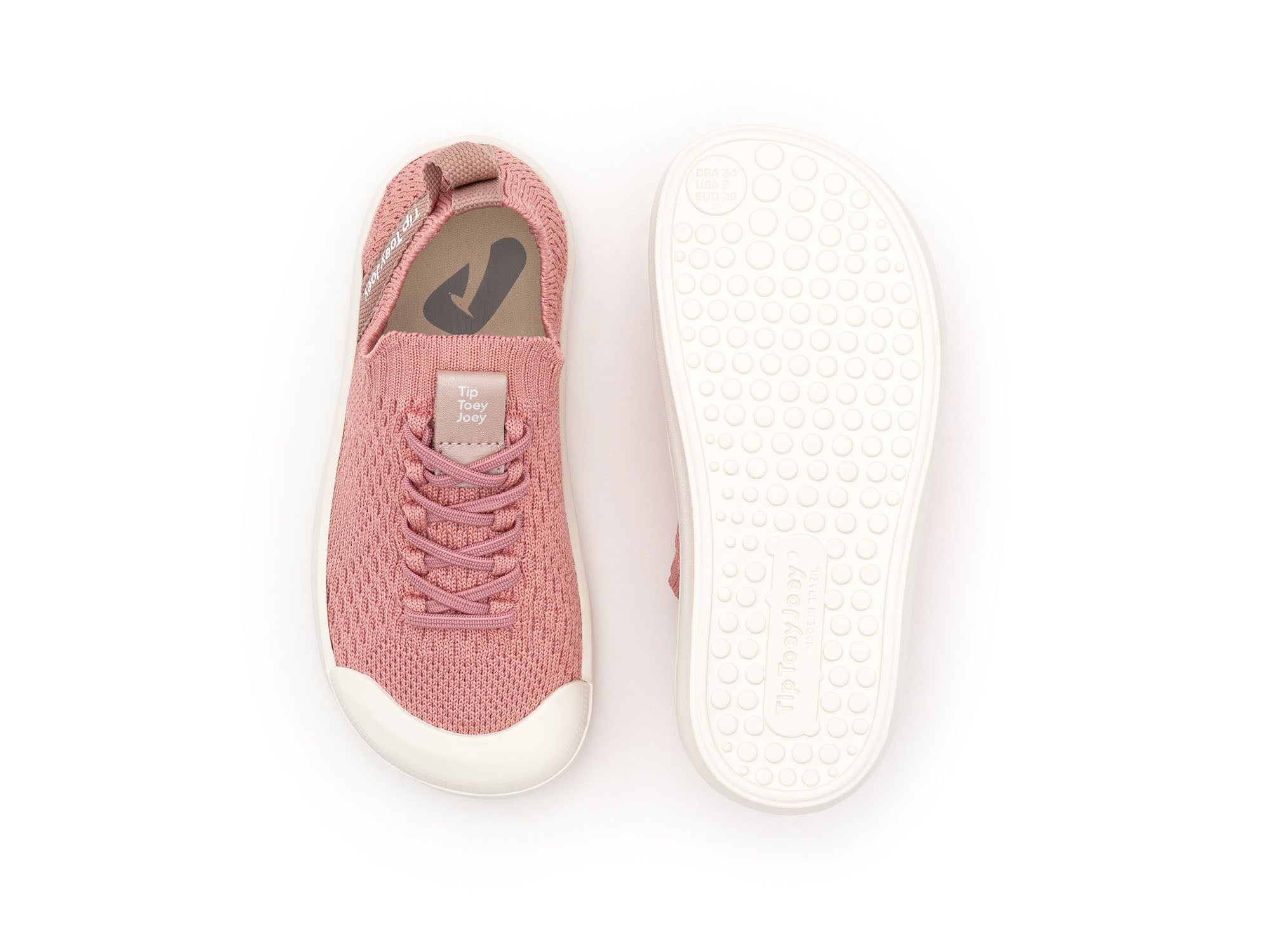 Calzado Infantil Barefoot Tip Toey Joey Easy Rosado