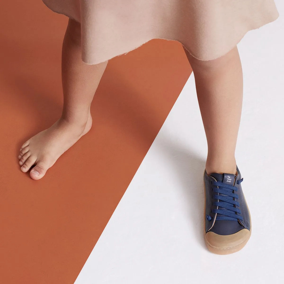 Calzado Infantil Barefoot Tip Toey Joey Volt Marino