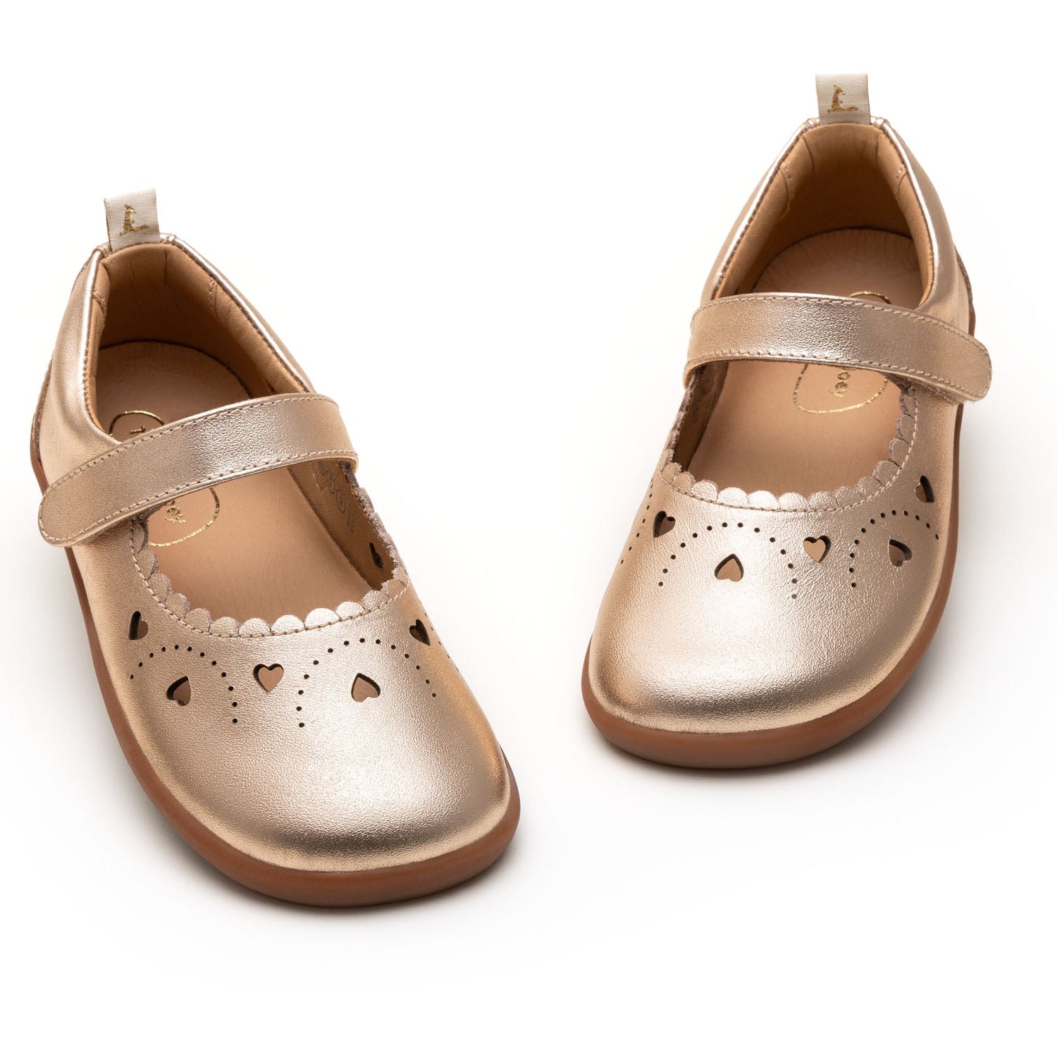 Chatita Infantil Barefoot Tip Toey Joey Sweetheart Dorada