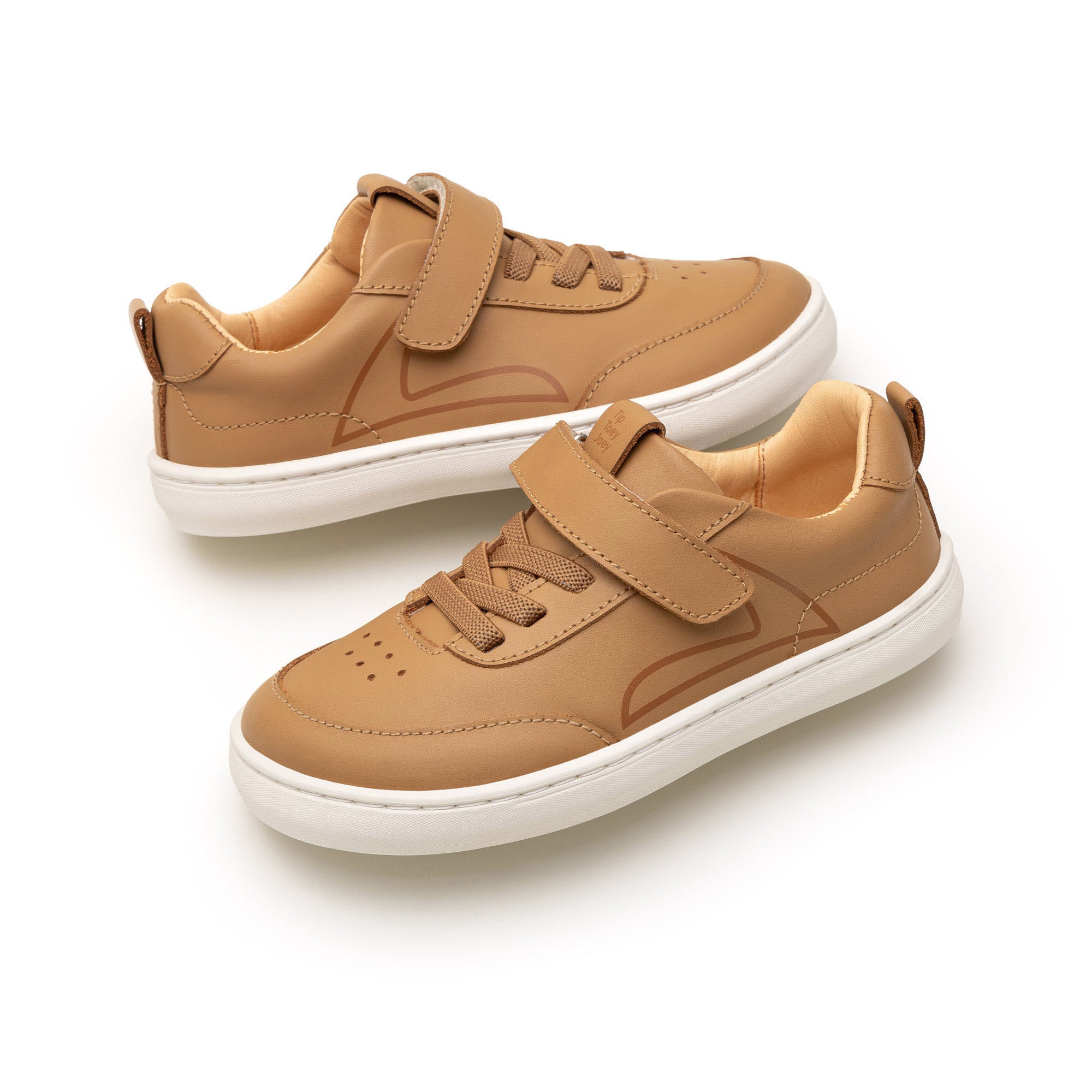 Calzado Barefoot Tip Toey Joey Outline Caramelo 