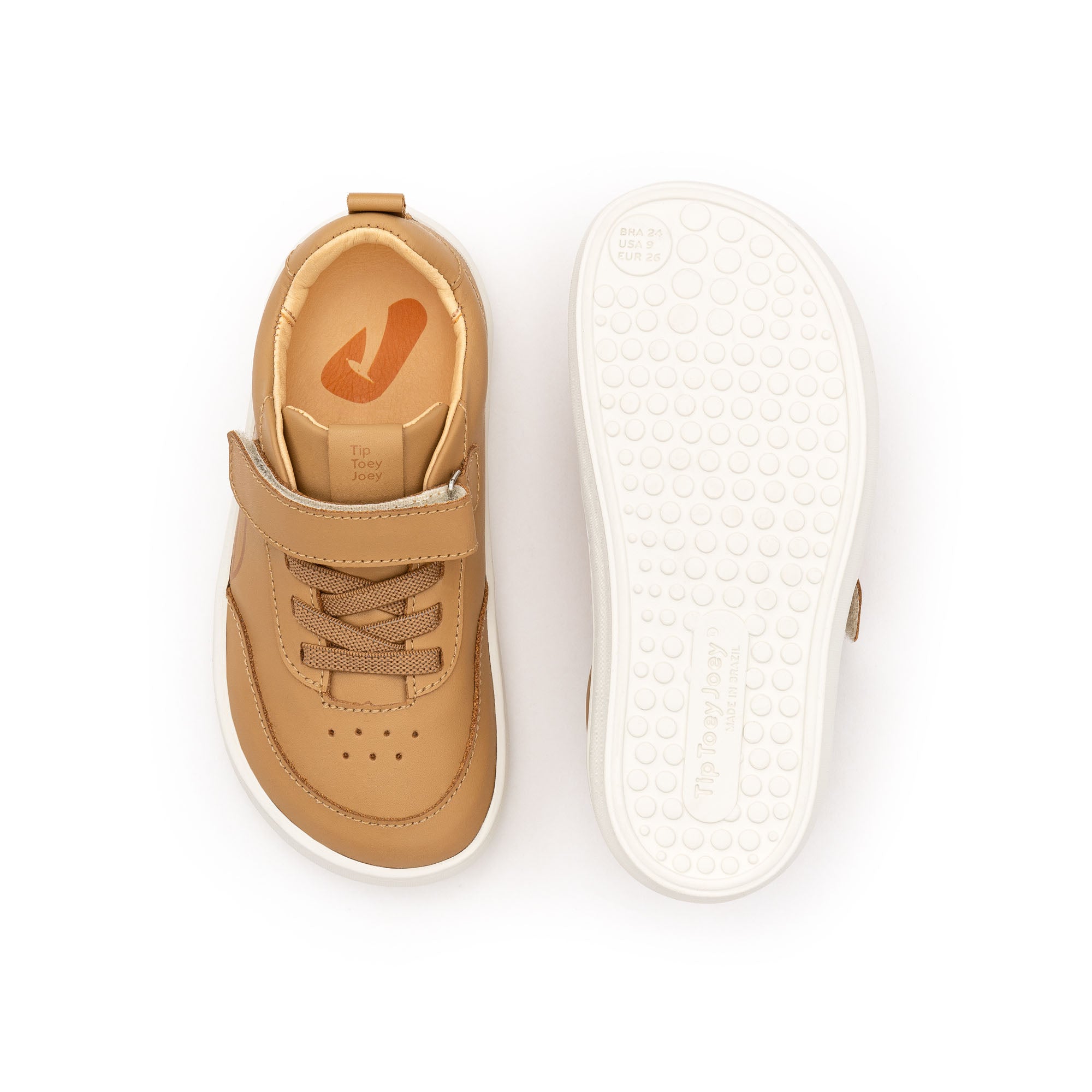 Calzado Barefoot Tip Toey Joey Outline Caramelo 5