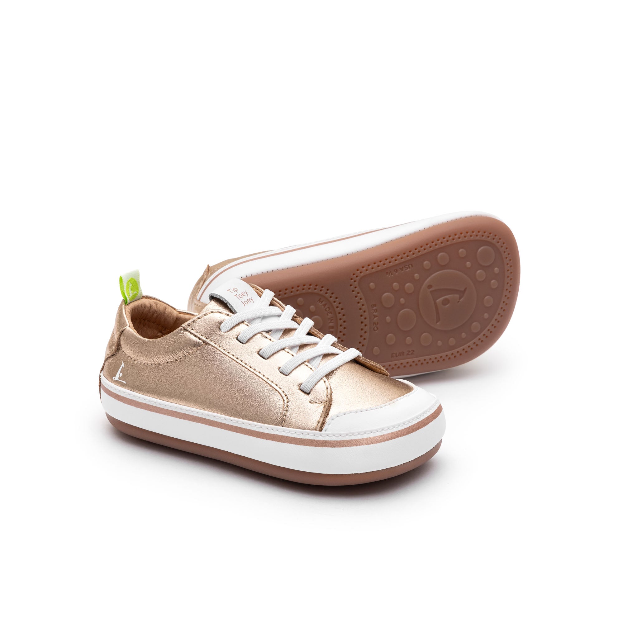 Calzado Bebé Barefoot Tip Toey Joey Funky Dorado