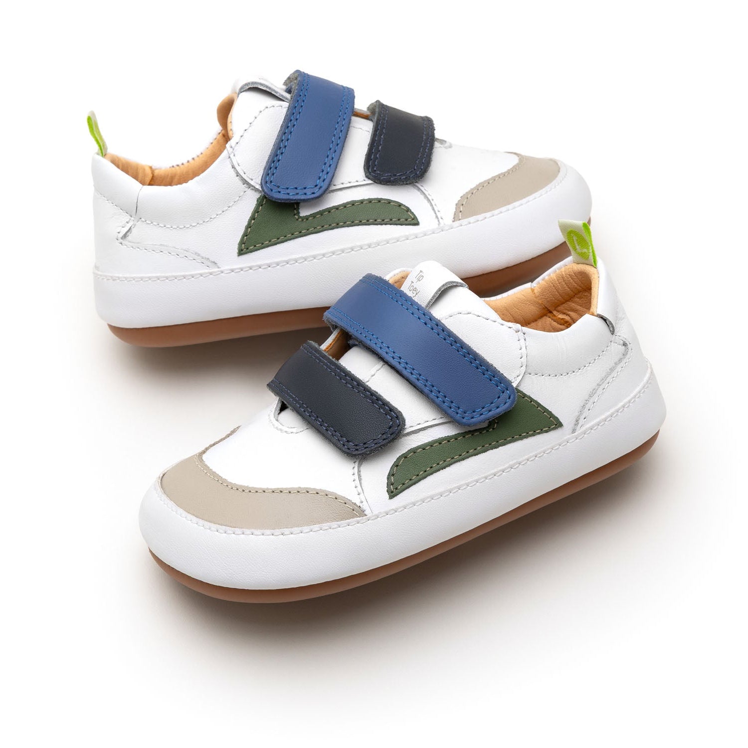 Calzado Bebé Barefoot Tip Toey Joey Landy Blanco Azul