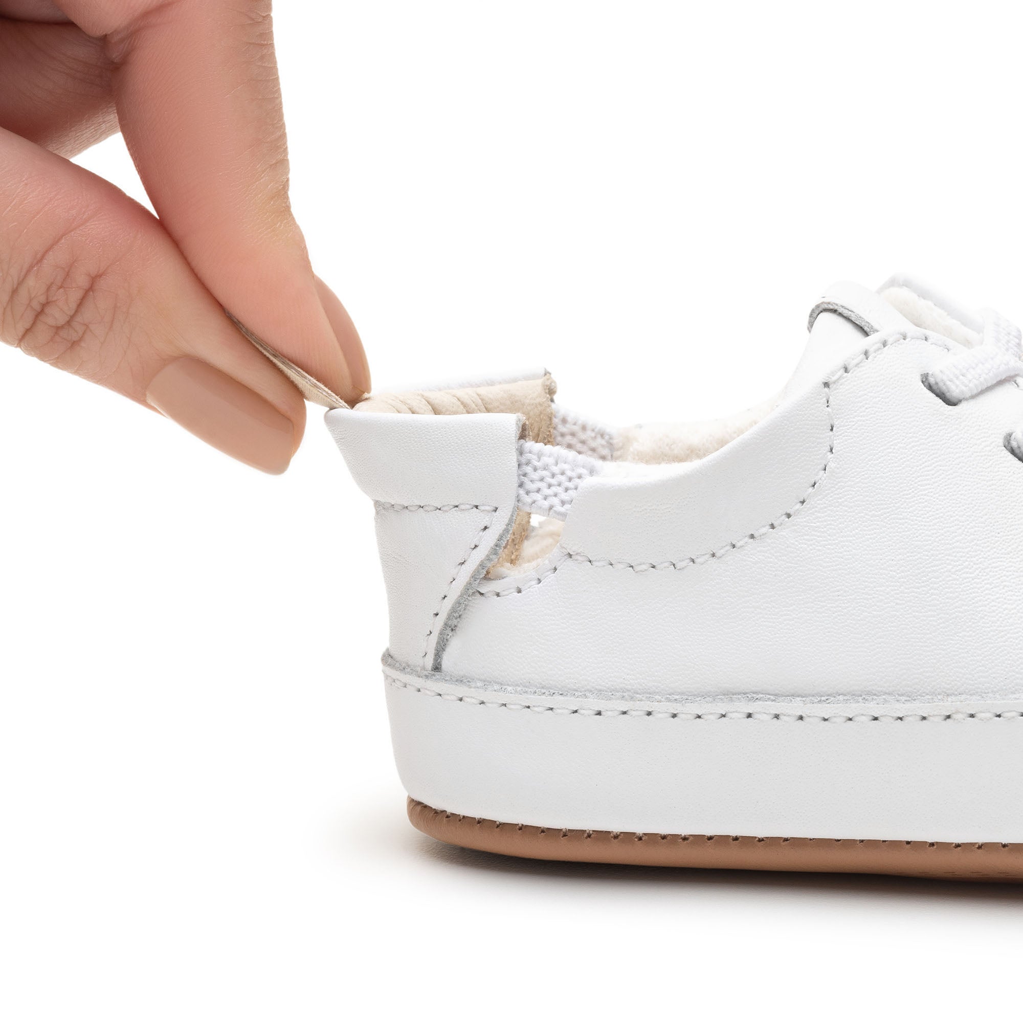 Calzado Bebé Barefoot Tip Toey Joey Snuggle Blanco 4