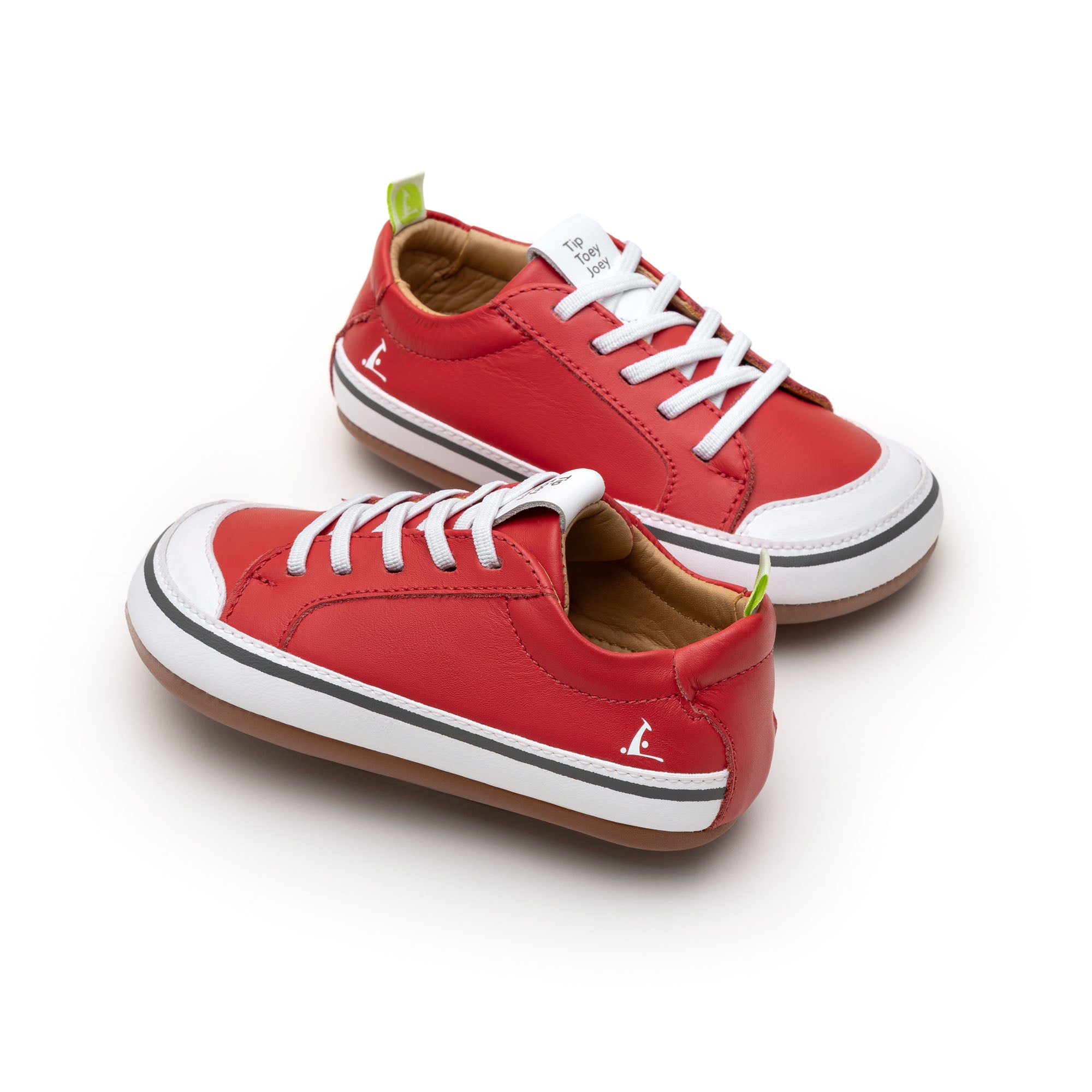 Calzado Bebe Barefoot Tip Toey Joey Funky Rojo2