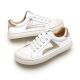 Calzado Infantil Barefoot Tip Toey Joey Ground Blanco Dorado
