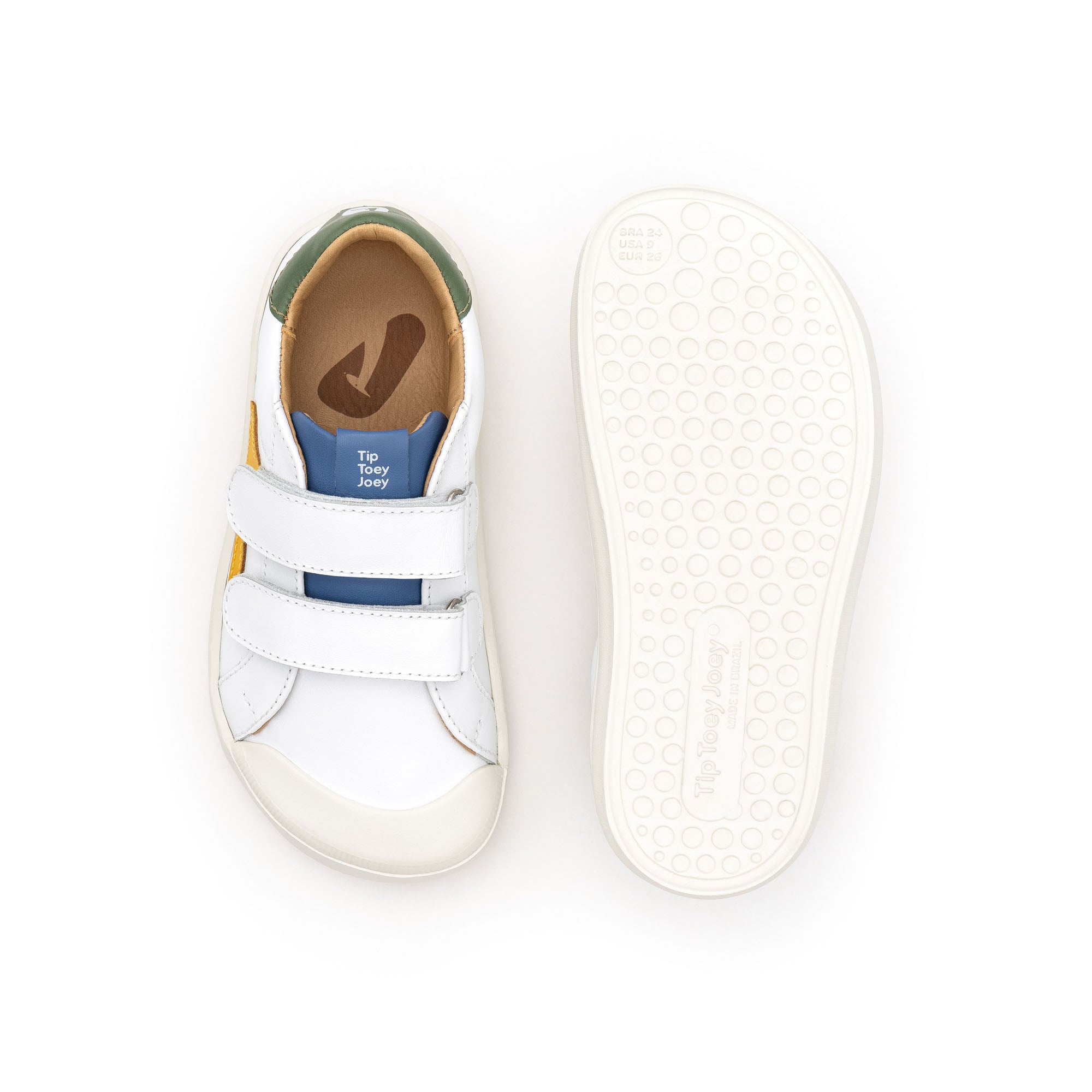 Calzado Infantil Barefoot Tip Toey Joey Hopper Blanco 5