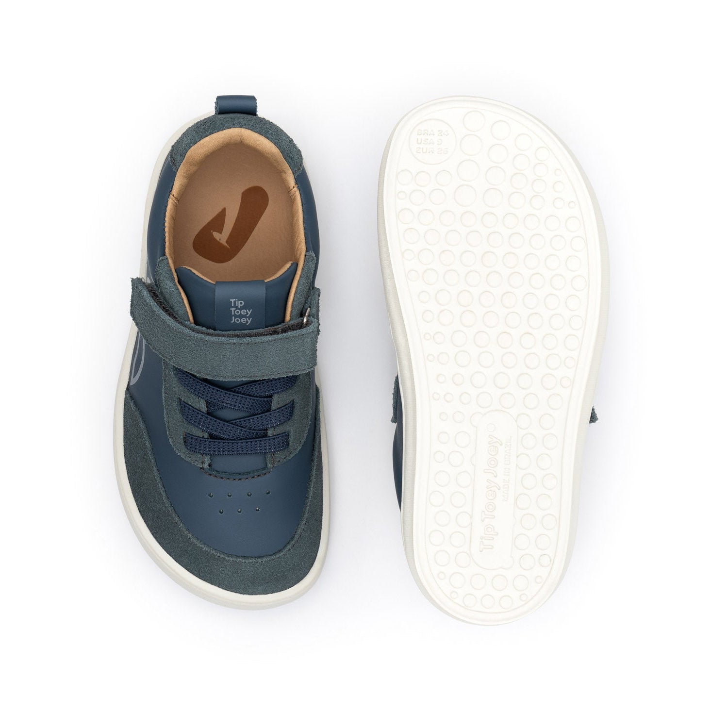 Calzado Infantil Barefoot Tip Toey Joey Outline Azul 4