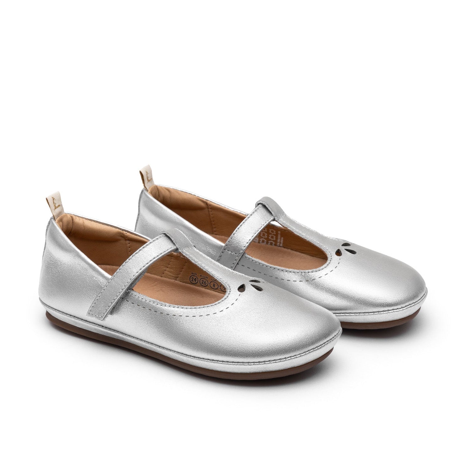 Chatita  Barefoot Tip Toey Joey Dainty Plateada