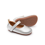 Chatita Bebé Barefoot Tip Toey Joey Roundy Silver
